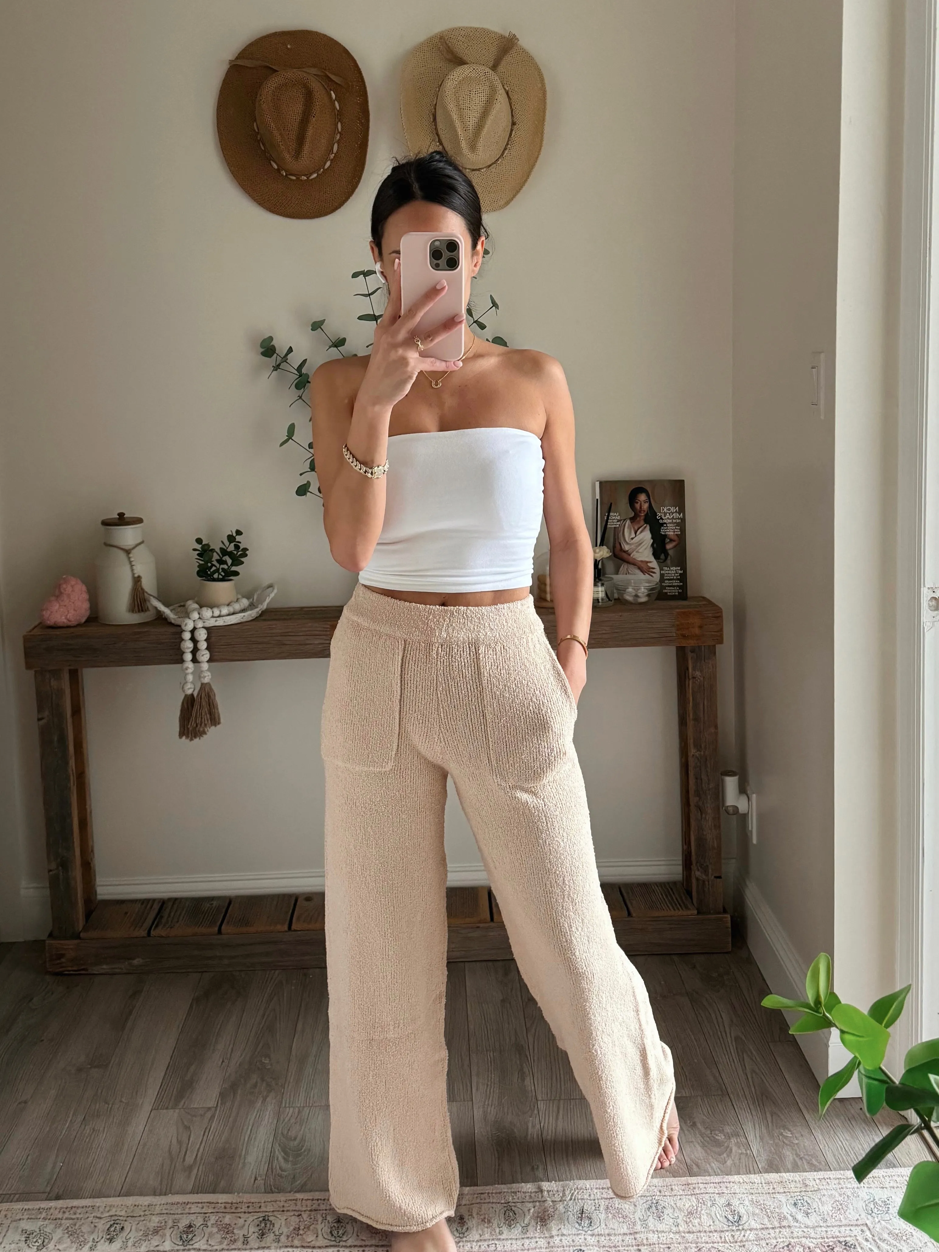 Fitted Sweater Pants