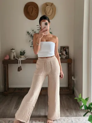 Fitted Sweater Pants