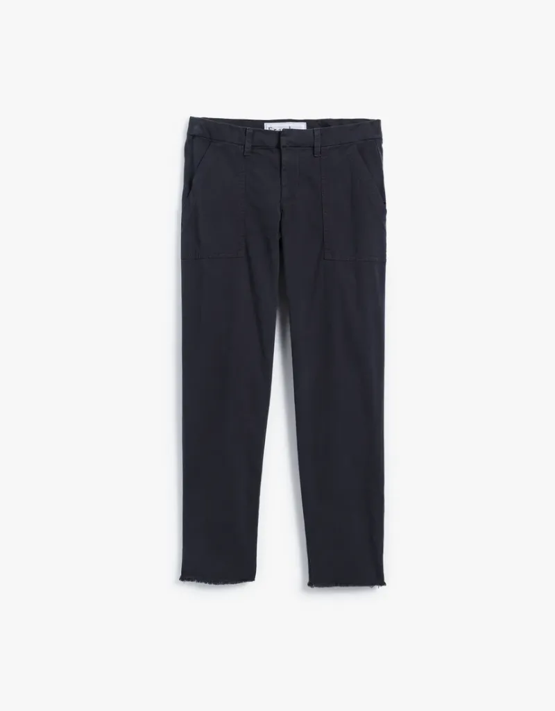 Frank & Eileen Blackrock The Italian Utility Pants in Washed Black (Italian Cotton Twill)