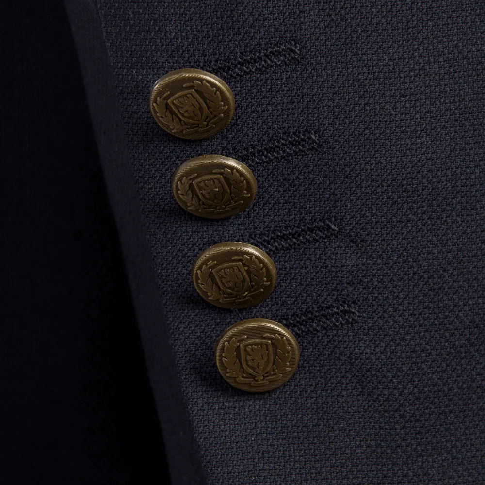 Gagliardi Navy Basketweave Blazer