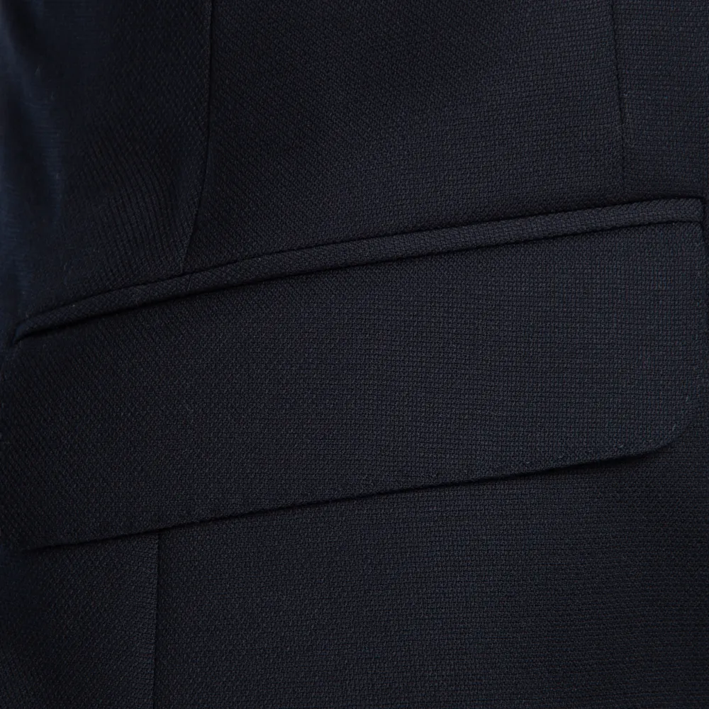 Gagliardi Navy Basketweave Blazer
