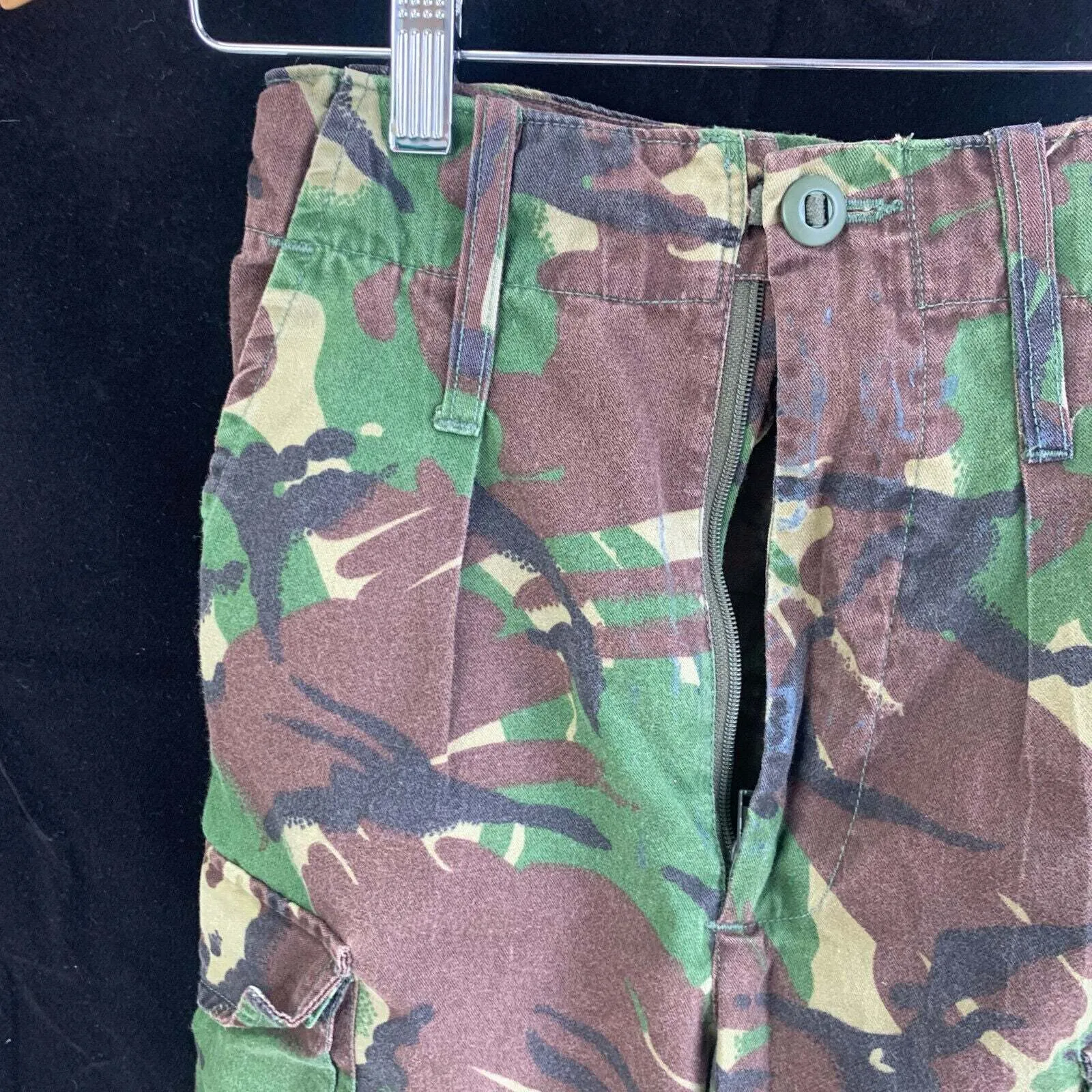 Genuine British Army DPM Camouflaged Combat Trousers Lightweight - Size 75/68/84