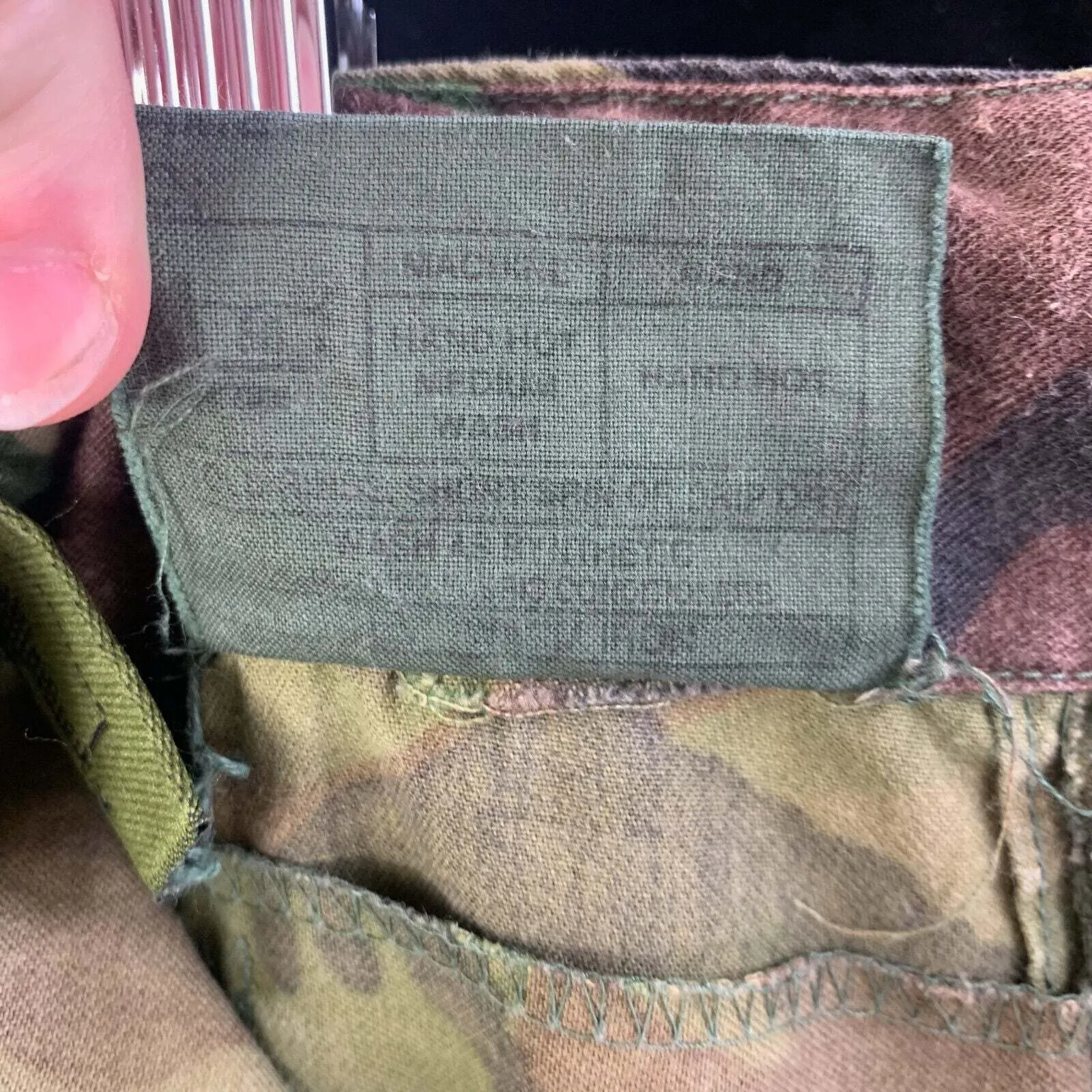 Genuine British Army DPM Camouflaged Combat Trousers Lightweight - Size 75/68/84