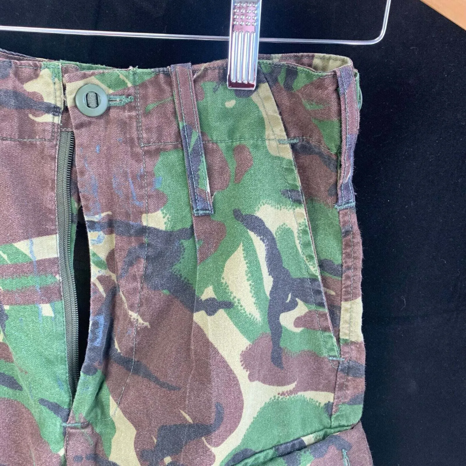 Genuine British Army DPM Camouflaged Combat Trousers Lightweight - Size 75/68/84