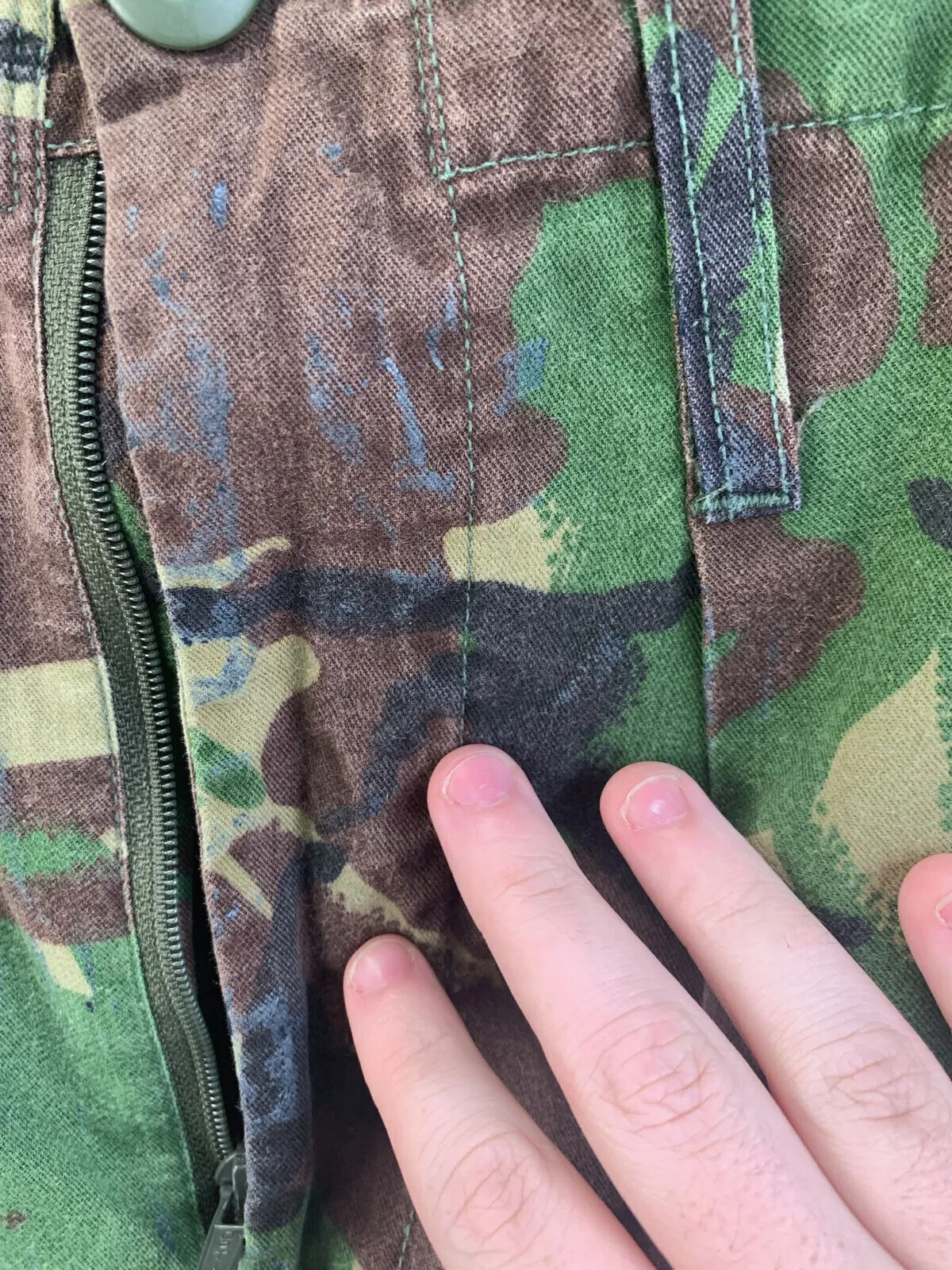 Genuine British Army DPM Camouflaged Combat Trousers Lightweight - Size 75/68/84