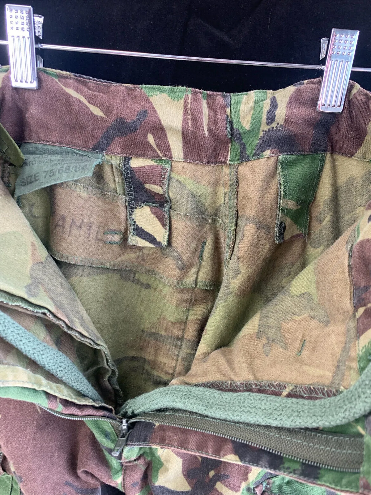 Genuine British Army DPM Camouflaged Combat Trousers Lightweight - Size 75/68/84
