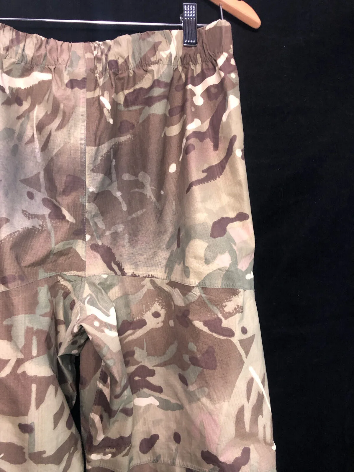Genuine British Army MTP Camouflaged Waterproof Lightweight Trousers - 75/80