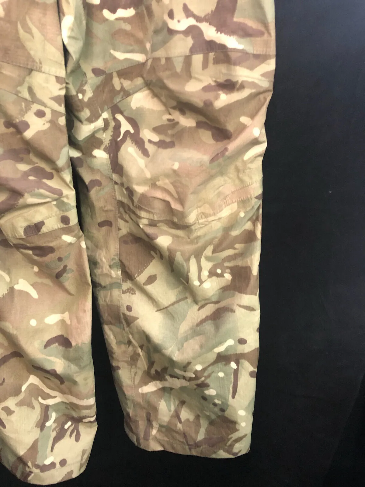 Genuine British Army MTP Camouflaged Waterproof Lightweight Trousers - 75/80