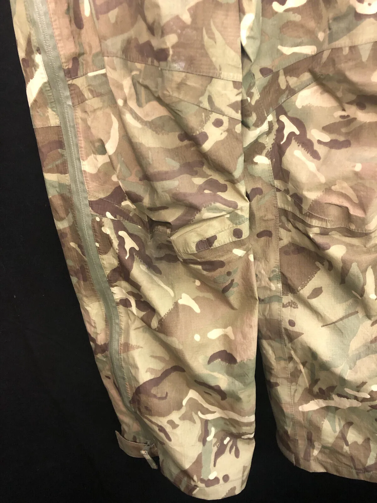 Genuine British Army MTP Camouflaged Waterproof Lightweight Trousers - 75/80