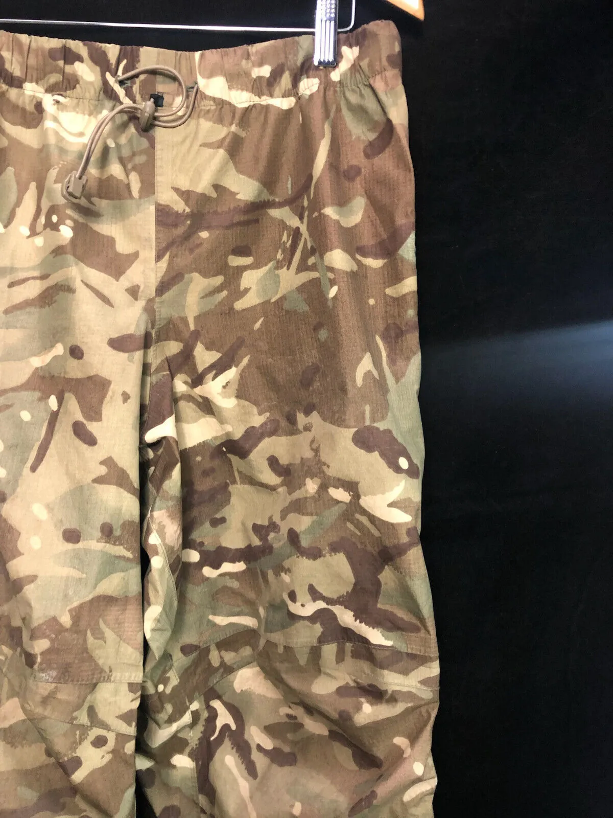 Genuine British Army MTP Camouflaged Waterproof Lightweight Trousers - 75/80