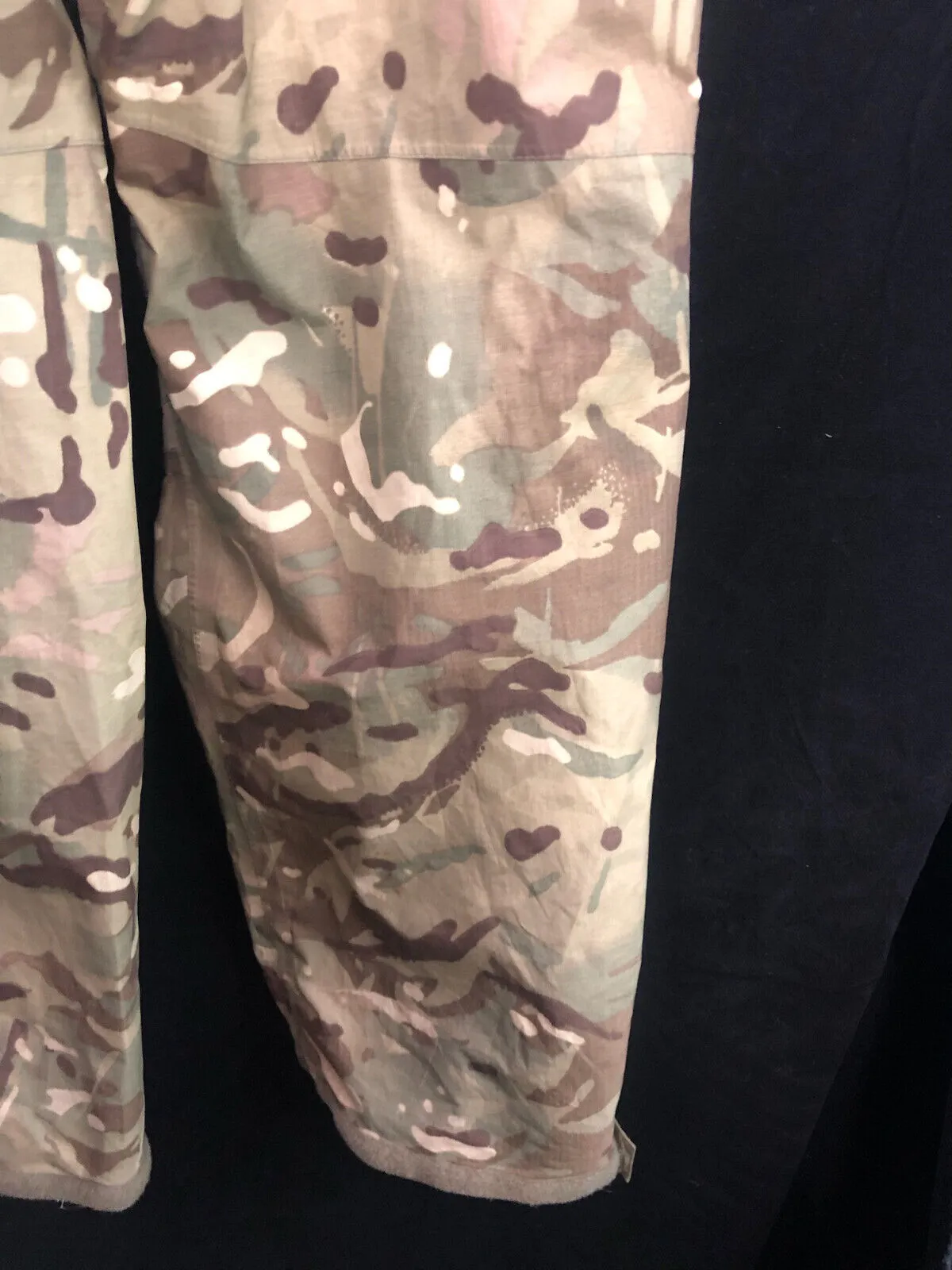 Genuine British Army MTP Camouflaged Waterproof Lightweight Trousers - 75/80