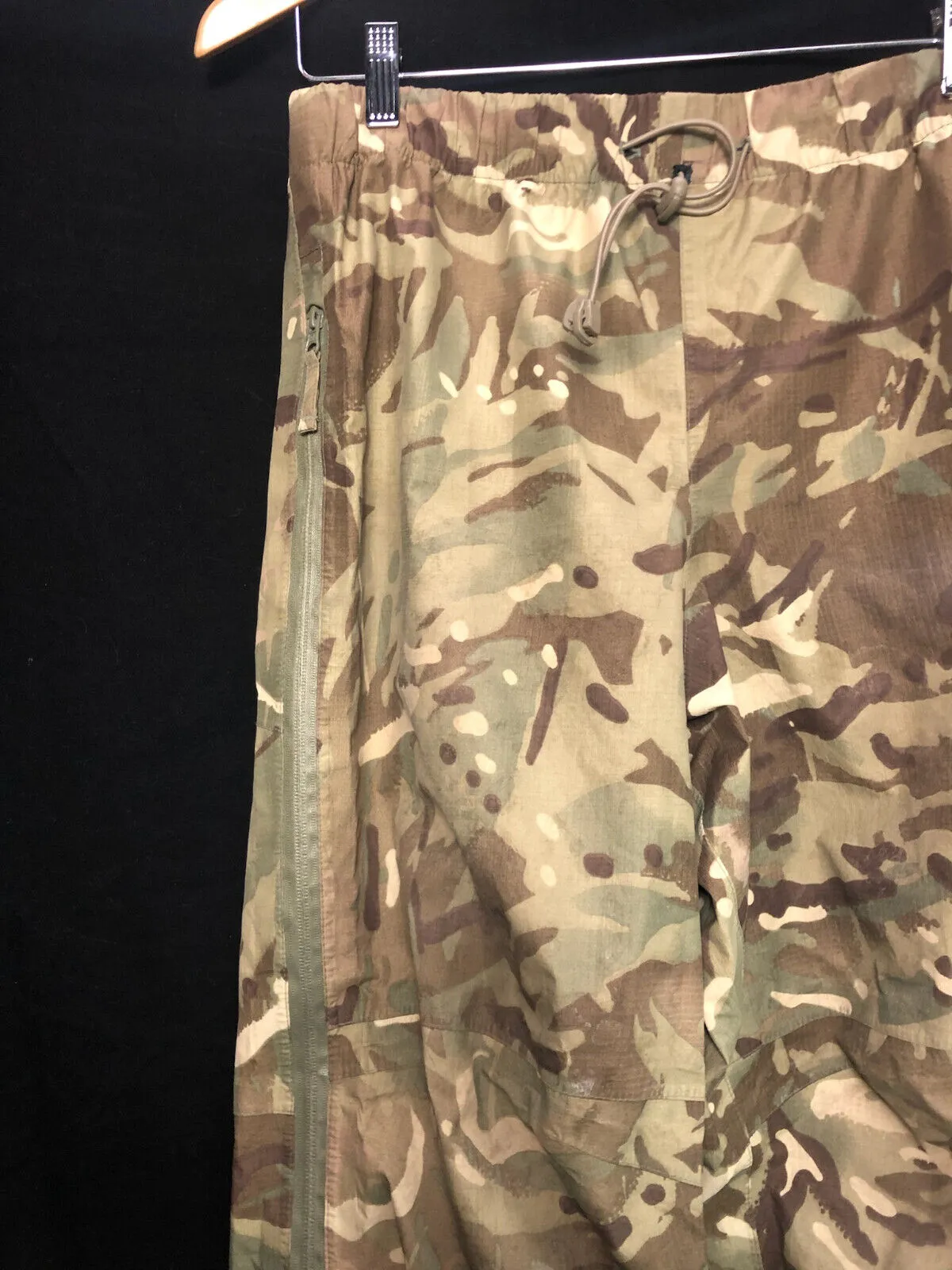 Genuine British Army MTP Camouflaged Waterproof Lightweight Trousers - 75/80