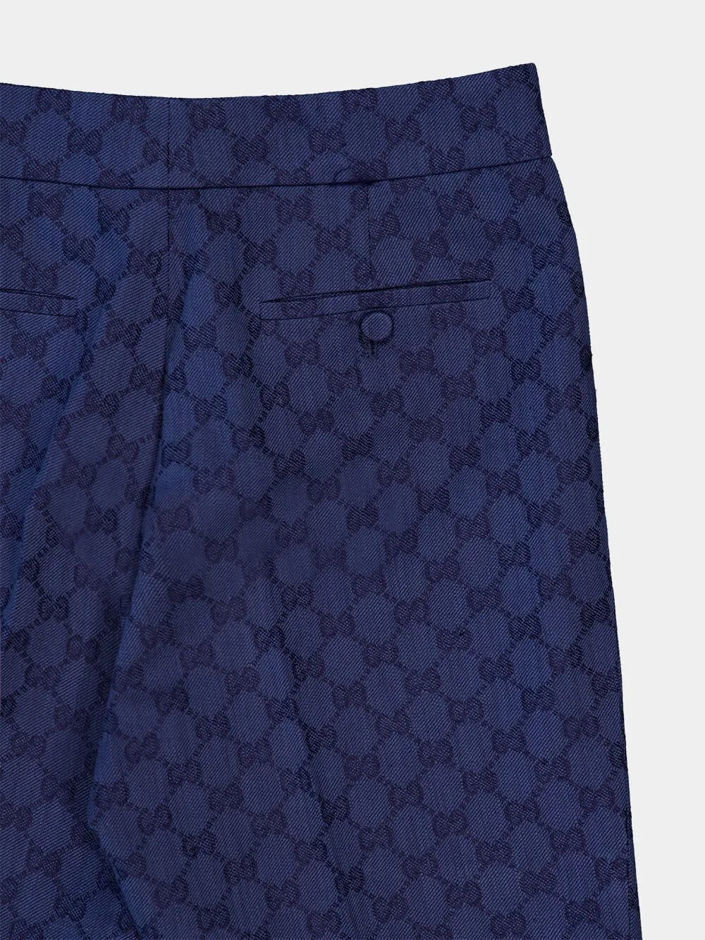 GG Logo-Jacquard Trousers