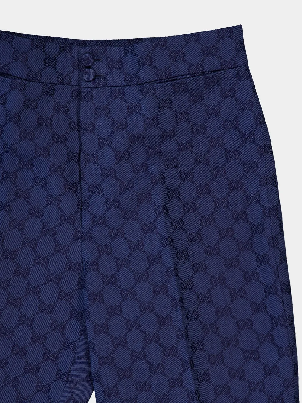 GG Logo-Jacquard Trousers