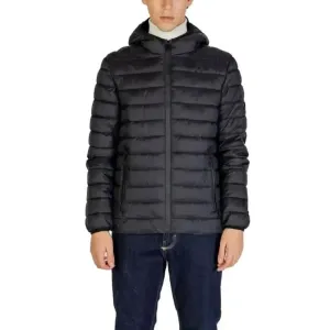 Gianni Lupo Men's Black Hooded Jacket