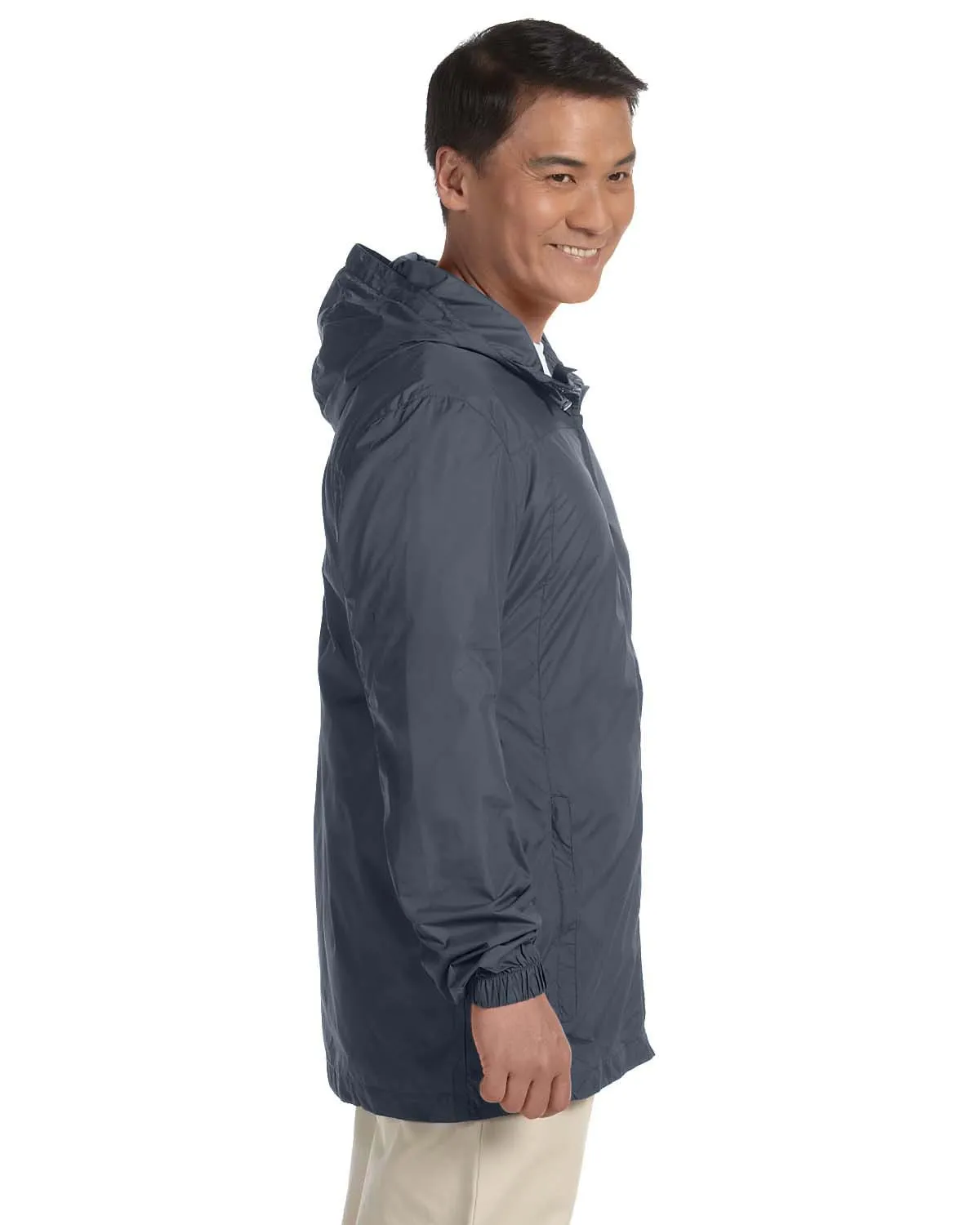 Harriton Mens Essential Rainwear | Graphite