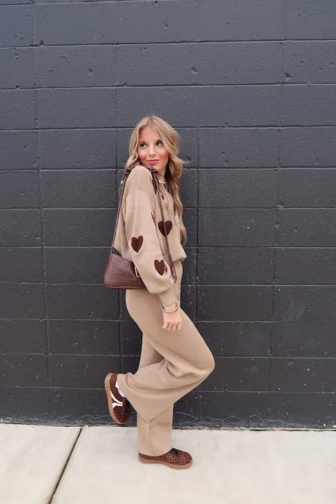 Heart Sweater & Pants Set