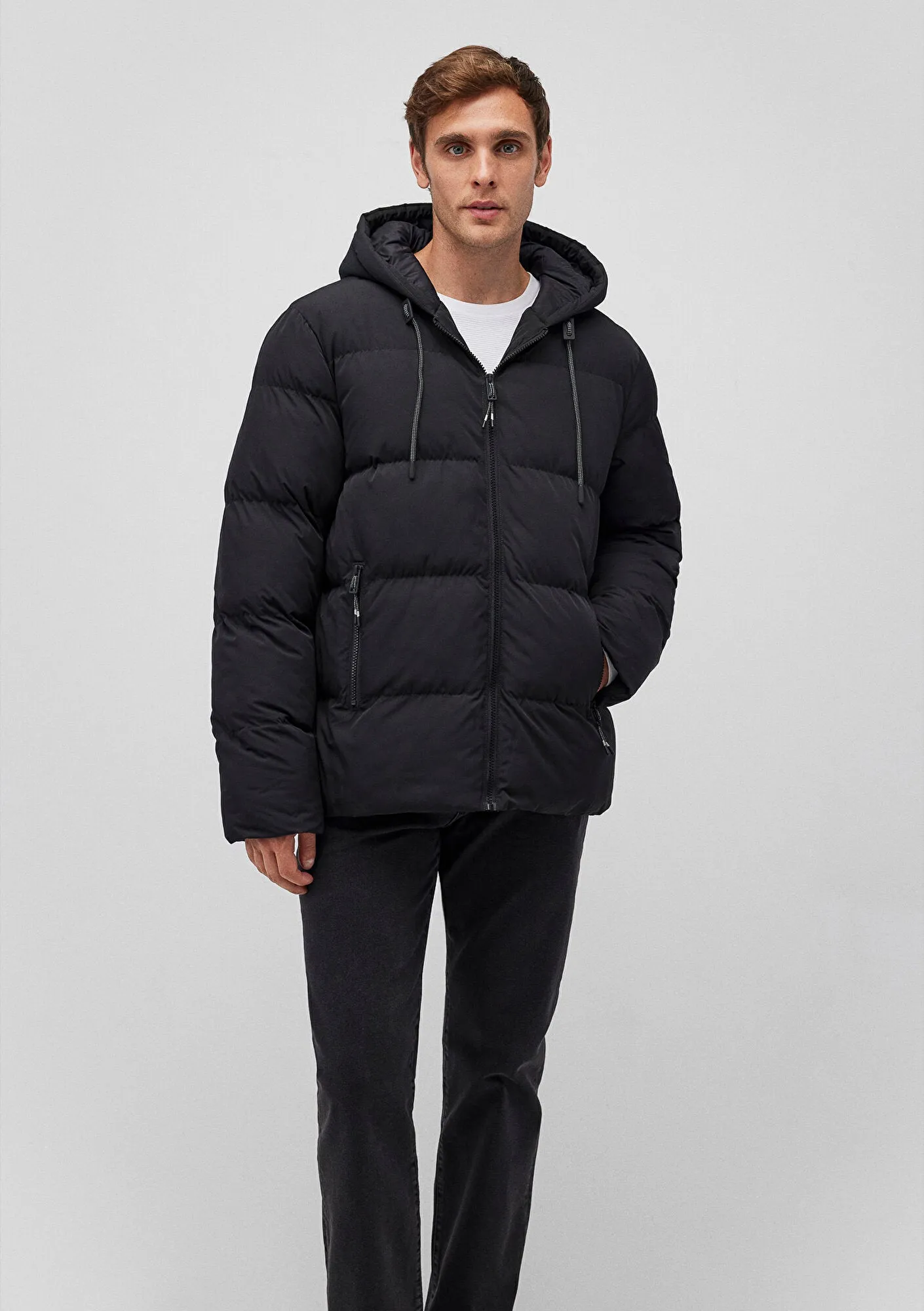 Hooded Black Jacket