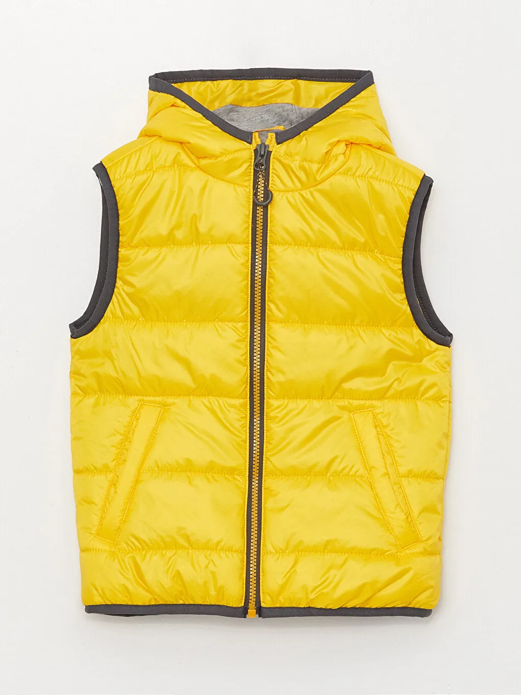 Hooded Boys Puffer Vest