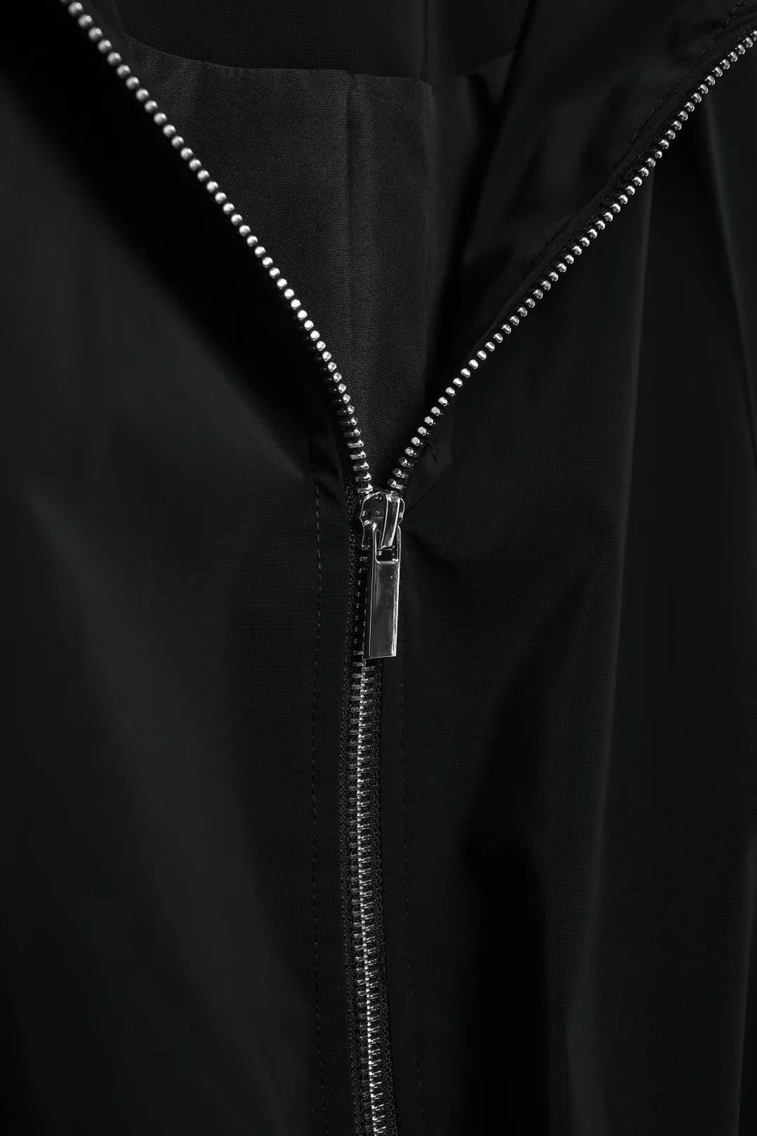 Hooded Cinched Hem Jacket