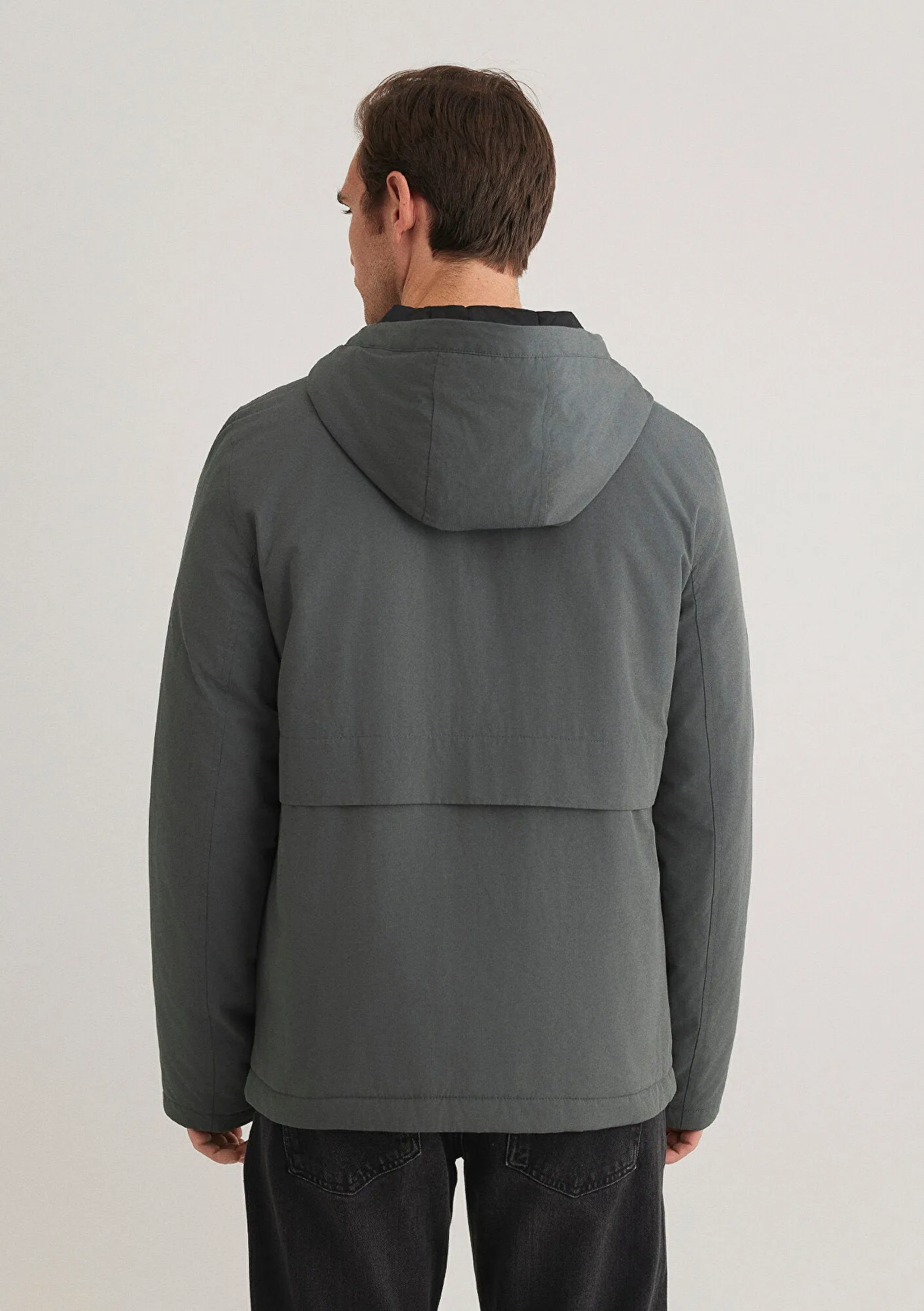 Hooded Green Jacket