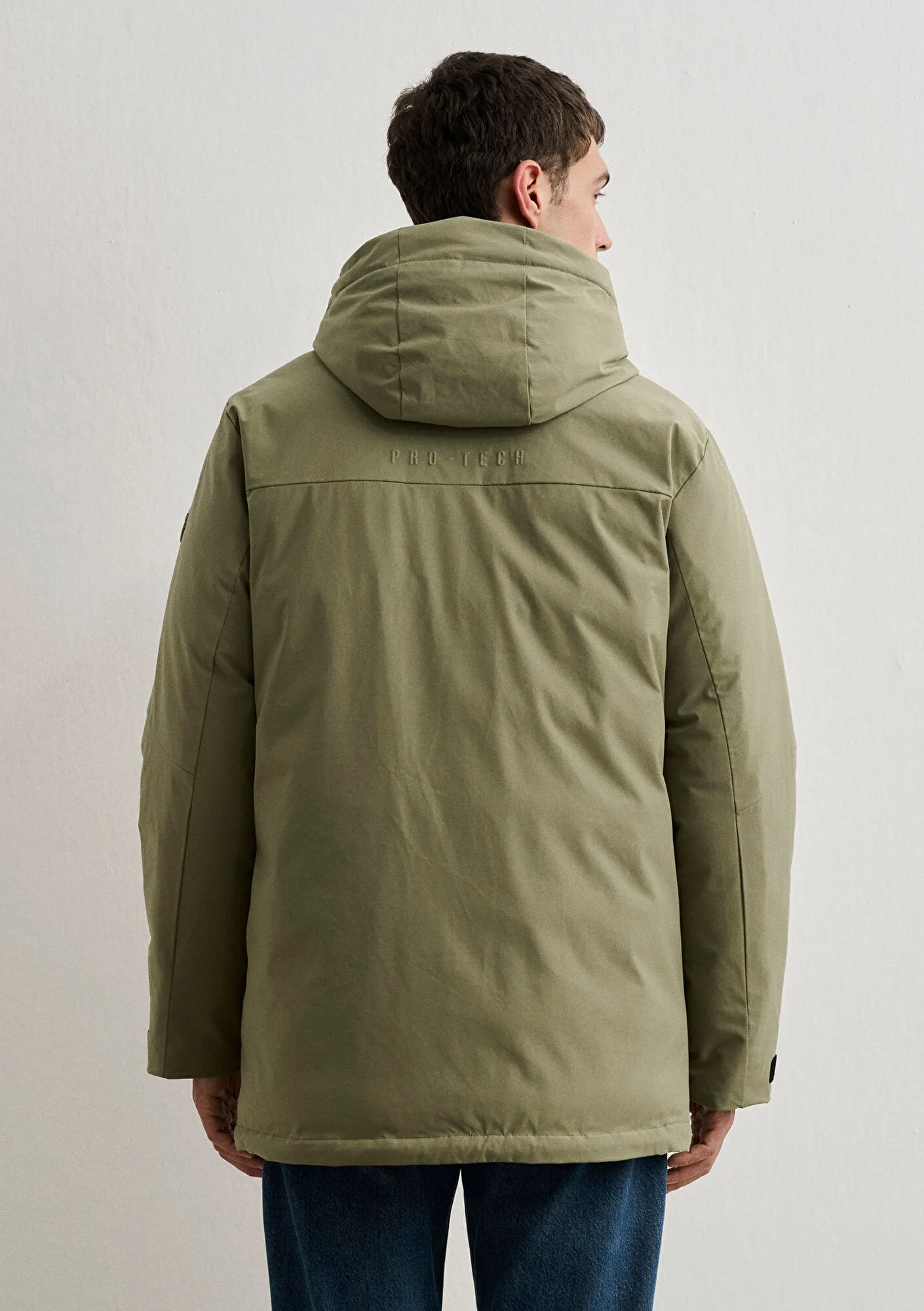 Hooded Green Jacket