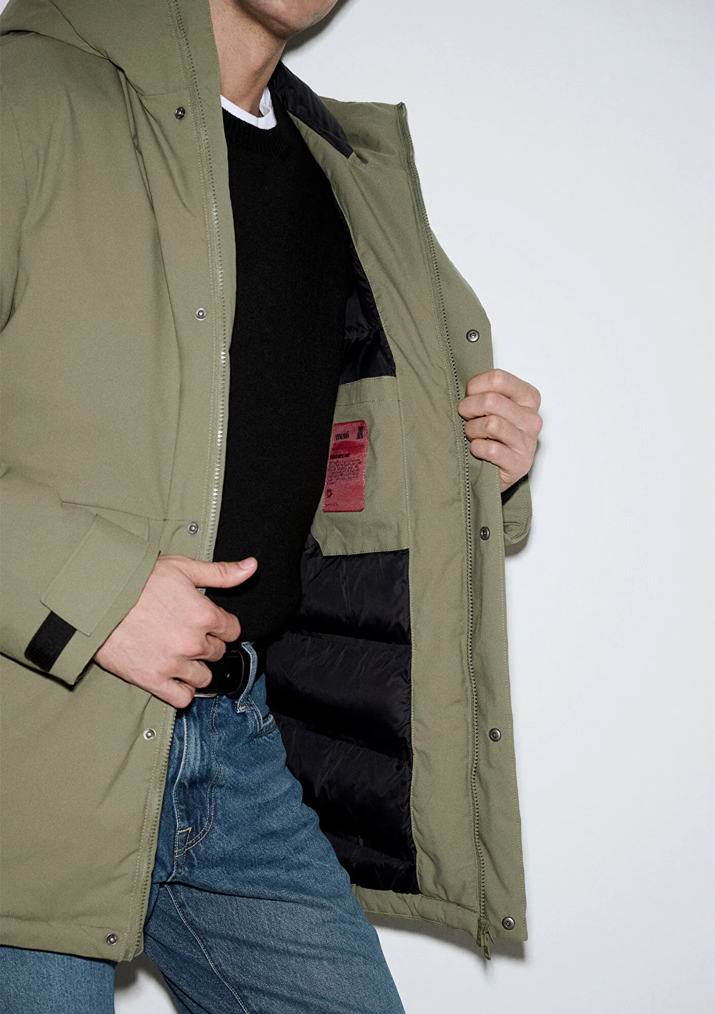 Hooded Green Jacket