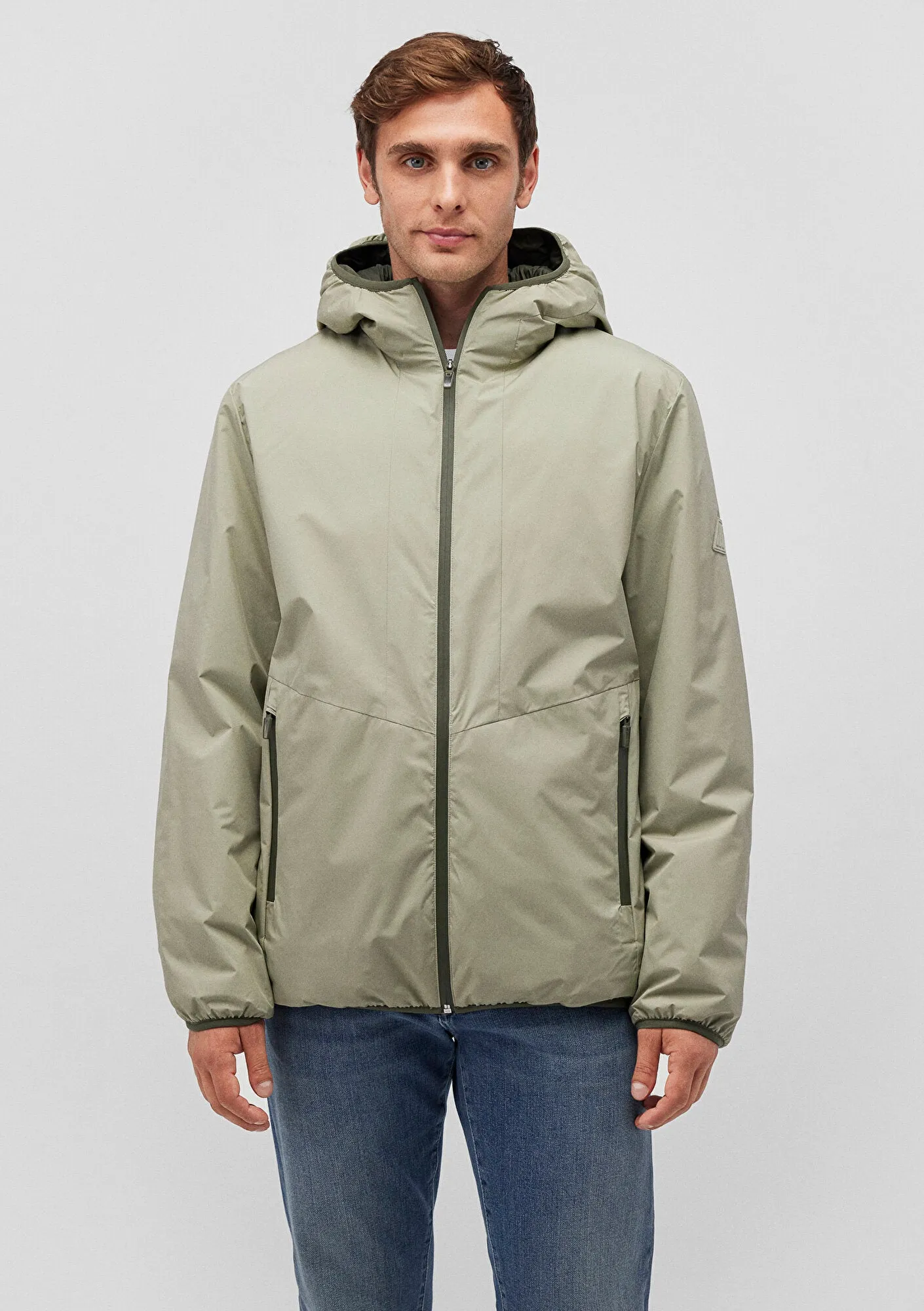Hooded Green Jacket