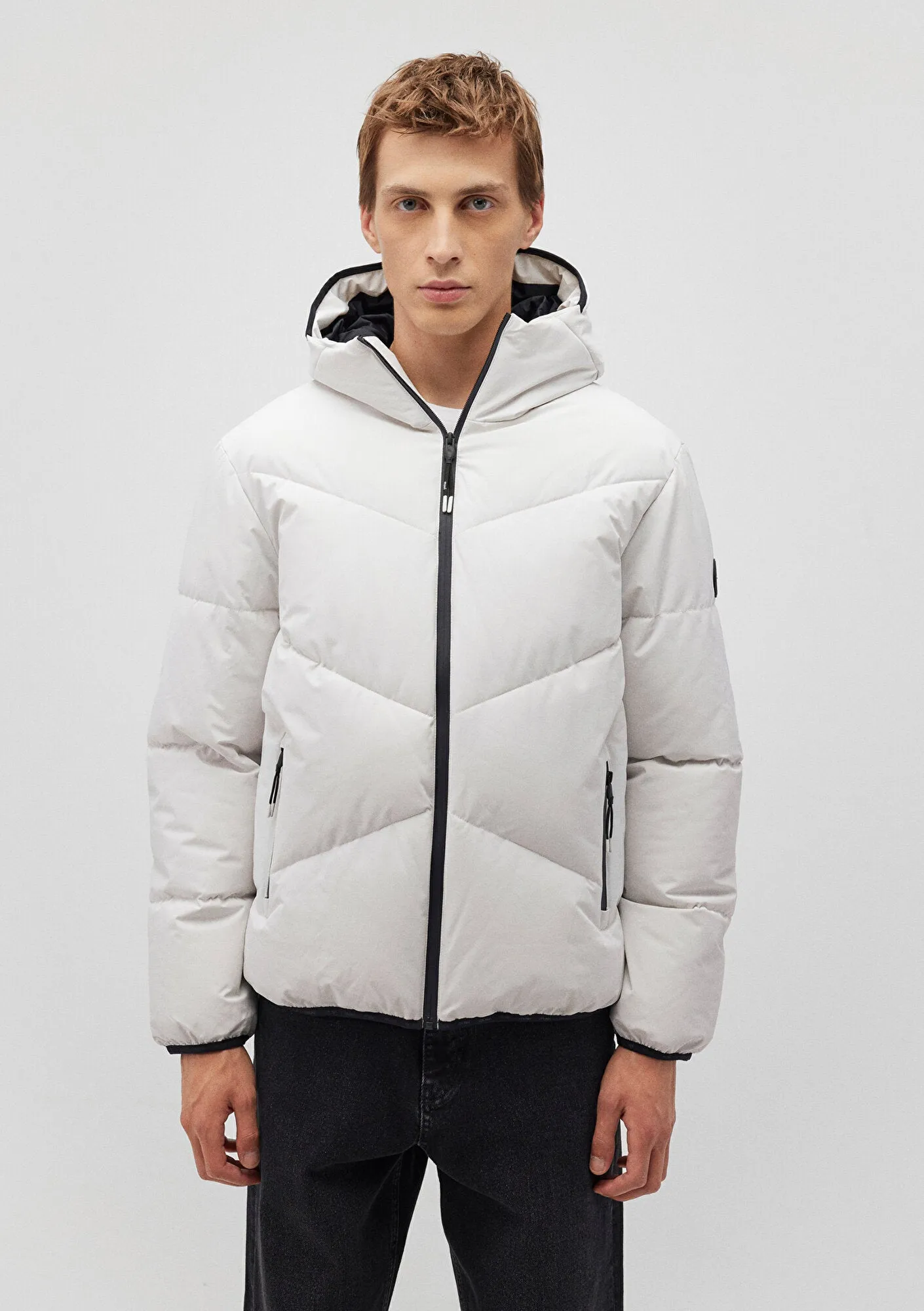Hooded Grey Jacket