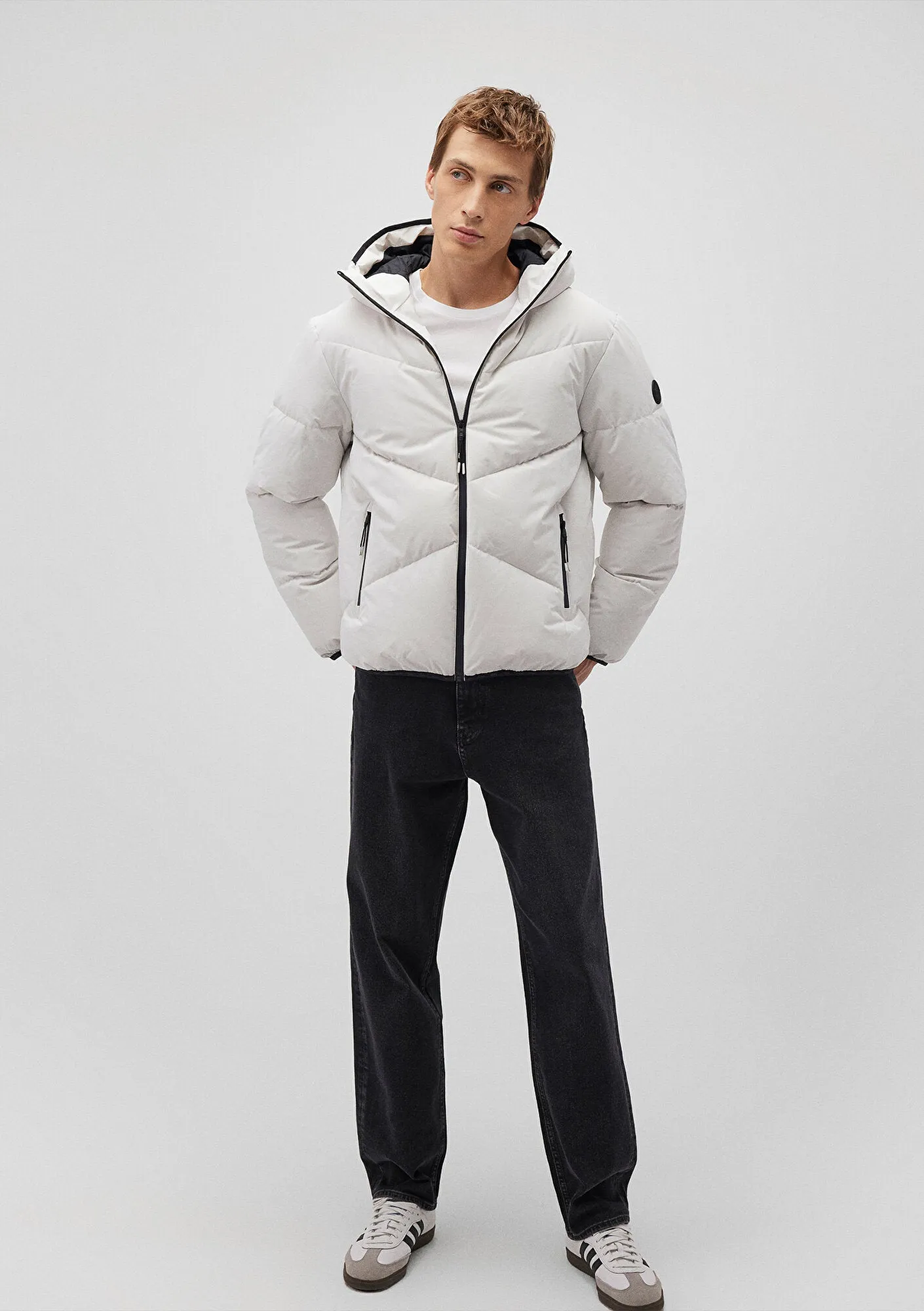 Hooded Grey Jacket