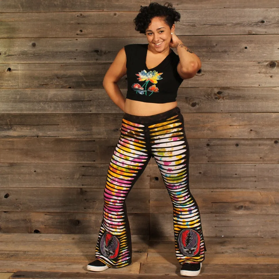 Jayli - High Times Grateful Dead Cotton Lycra Razor Cut Pants