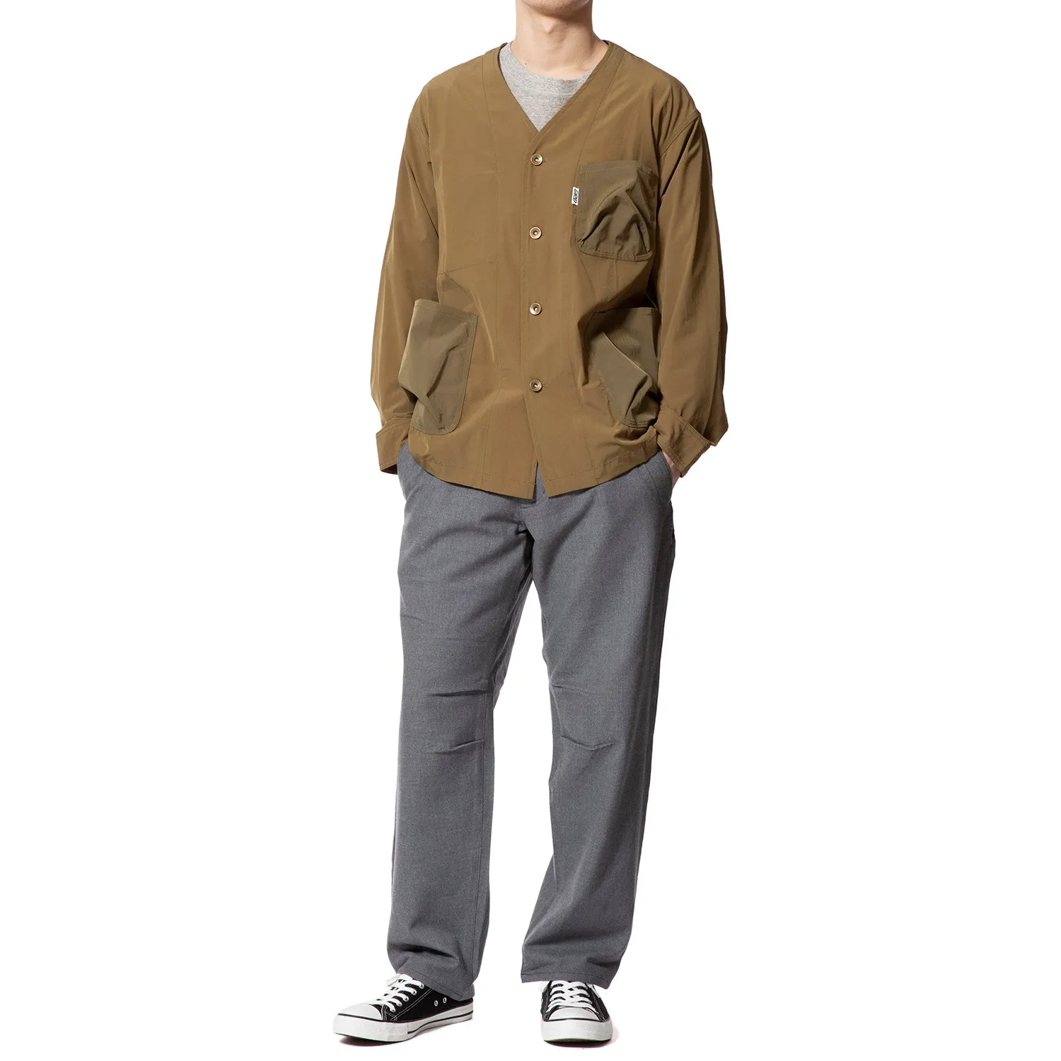 JRD by JARLD | ジェイアールディー バイ ジャールド　撥水ストレッチ ノーカラー カバーオール NO COLLAR COVERALL JACKET