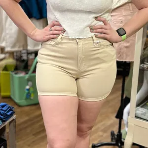 Judy Blue Shorts - Bone