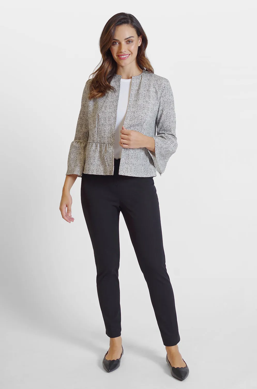 Kenzie Jacket - Tile Print: FINAL SALE