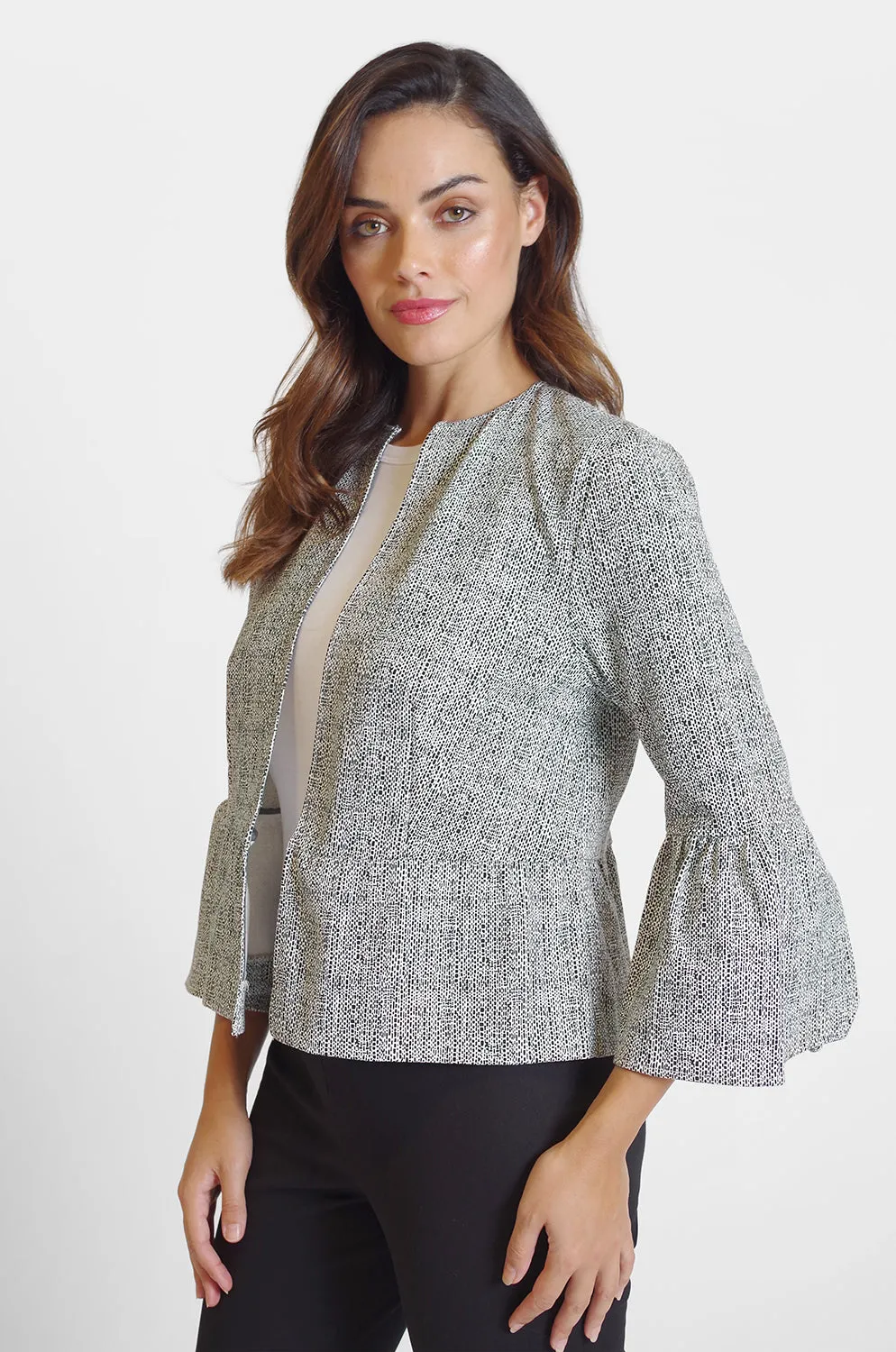 Kenzie Jacket - Tile Print: FINAL SALE