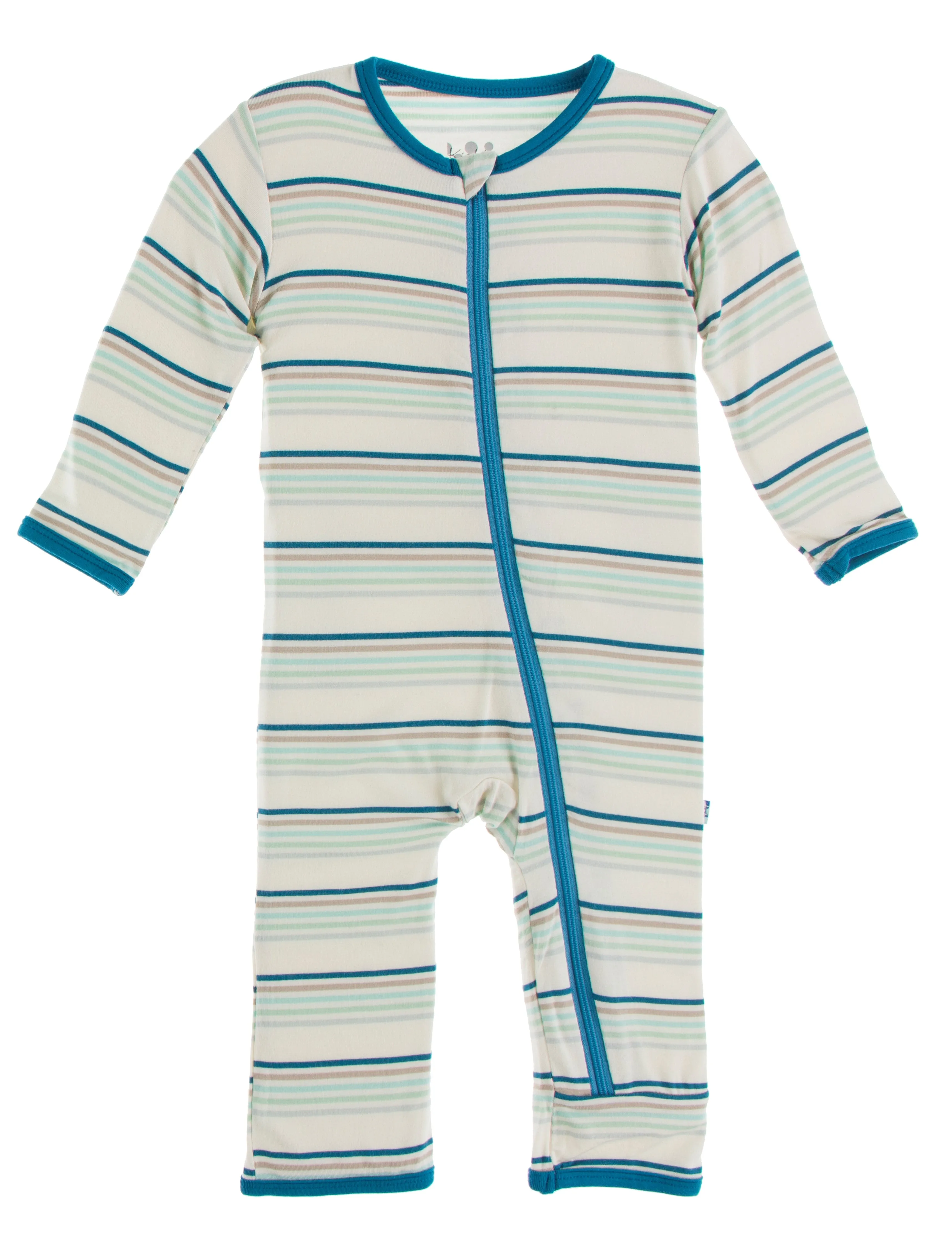 KicKee Pants Culinary Arts Stripe Coverall with Zipper