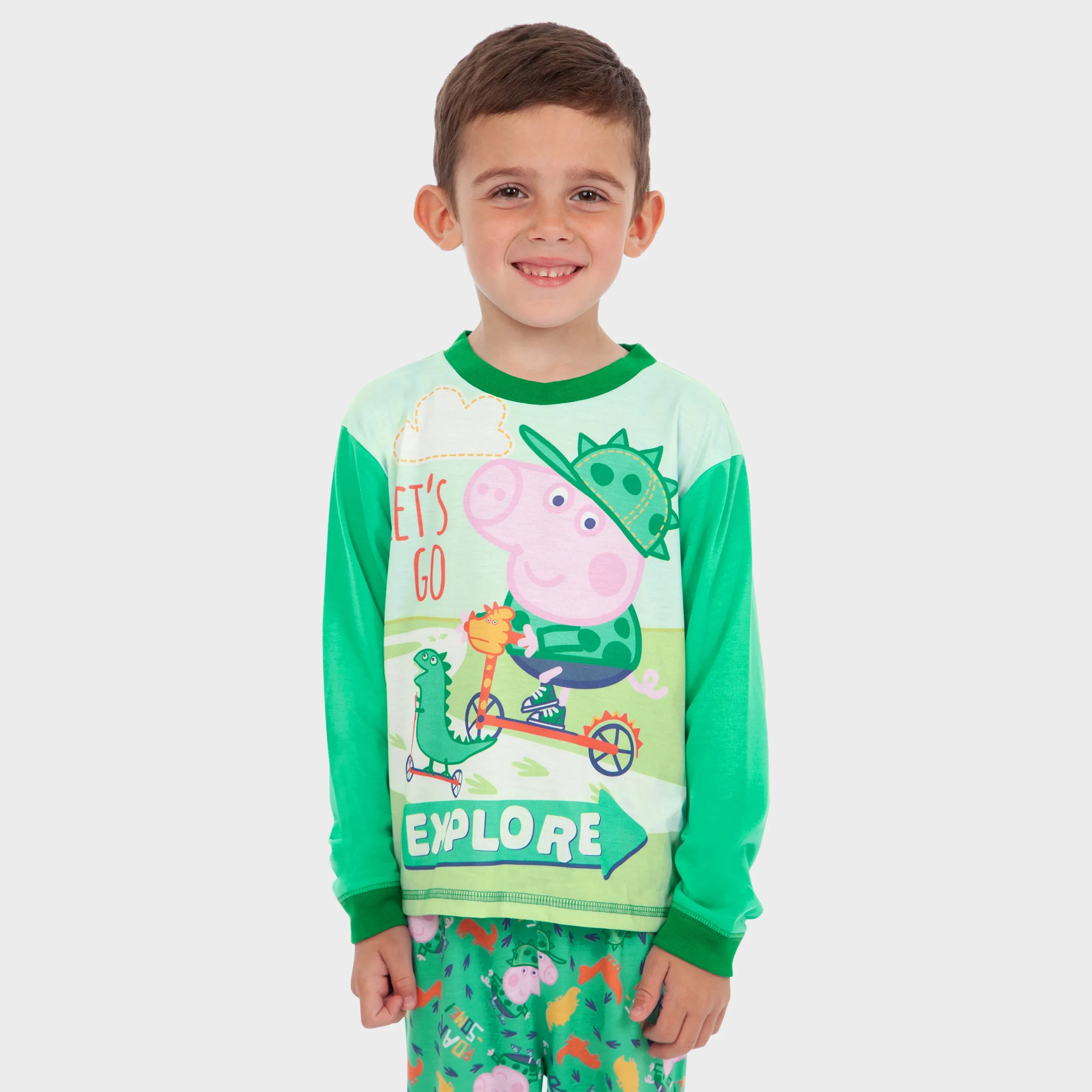 Kids George Pig Pajamas - Snuggle Fit