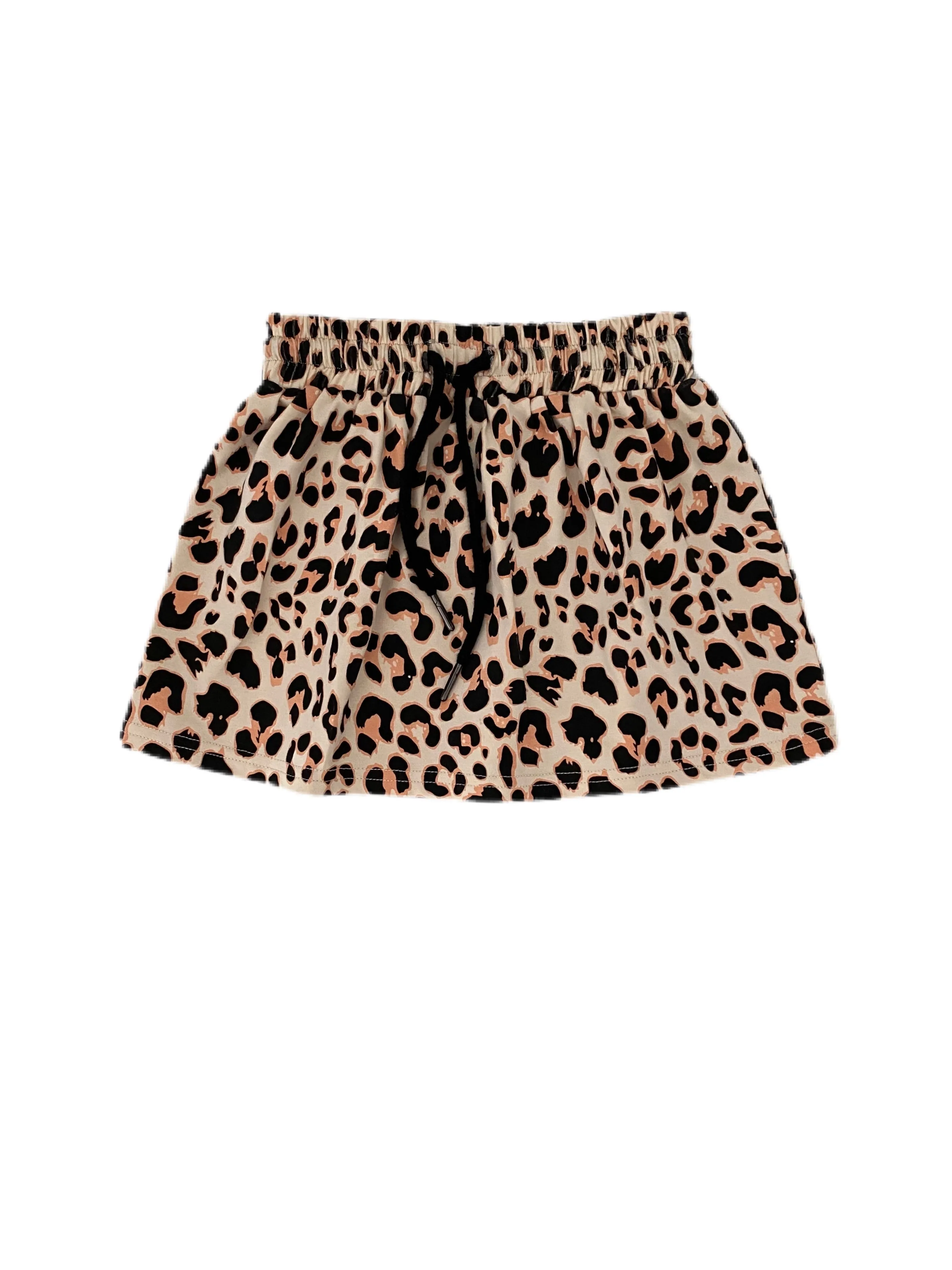 Kids Leopard Print Skirt