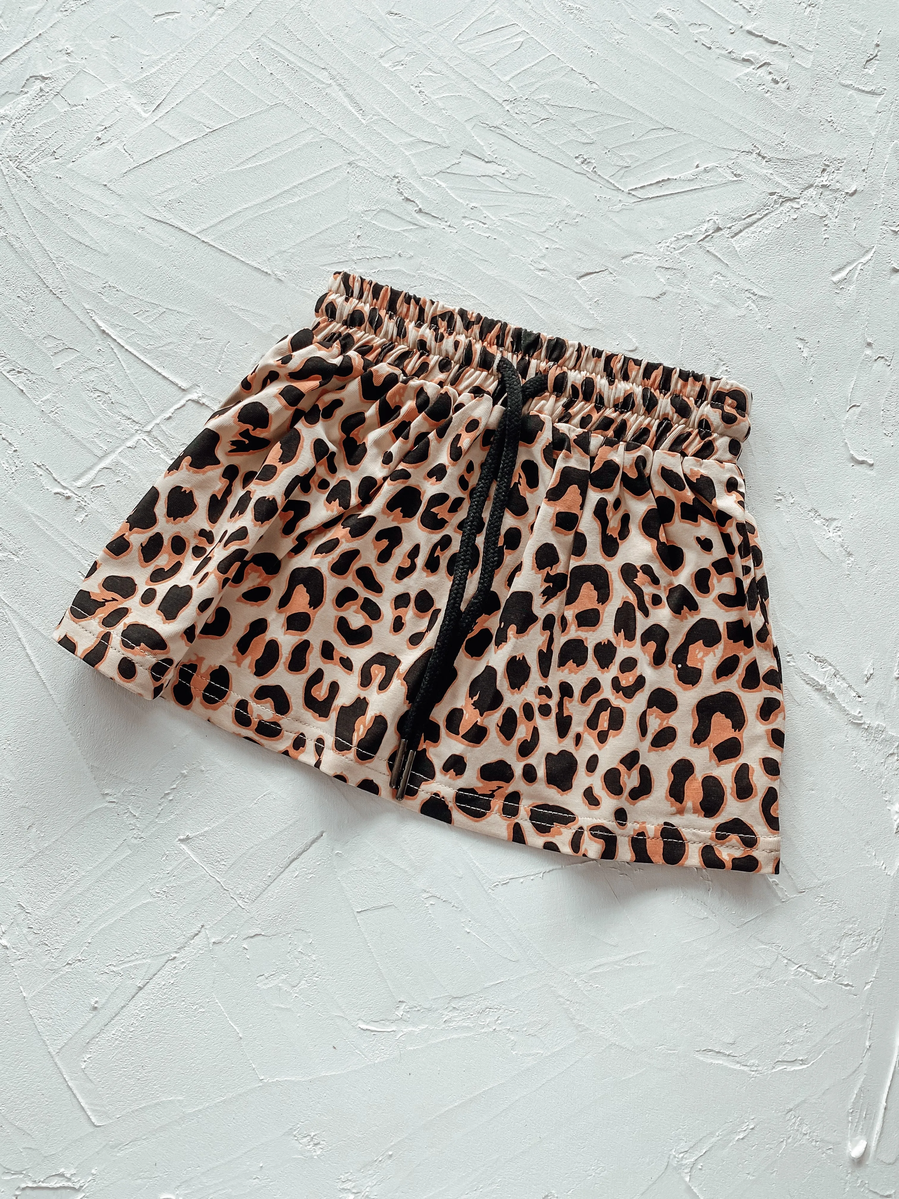 Kids Leopard Print Skirt
