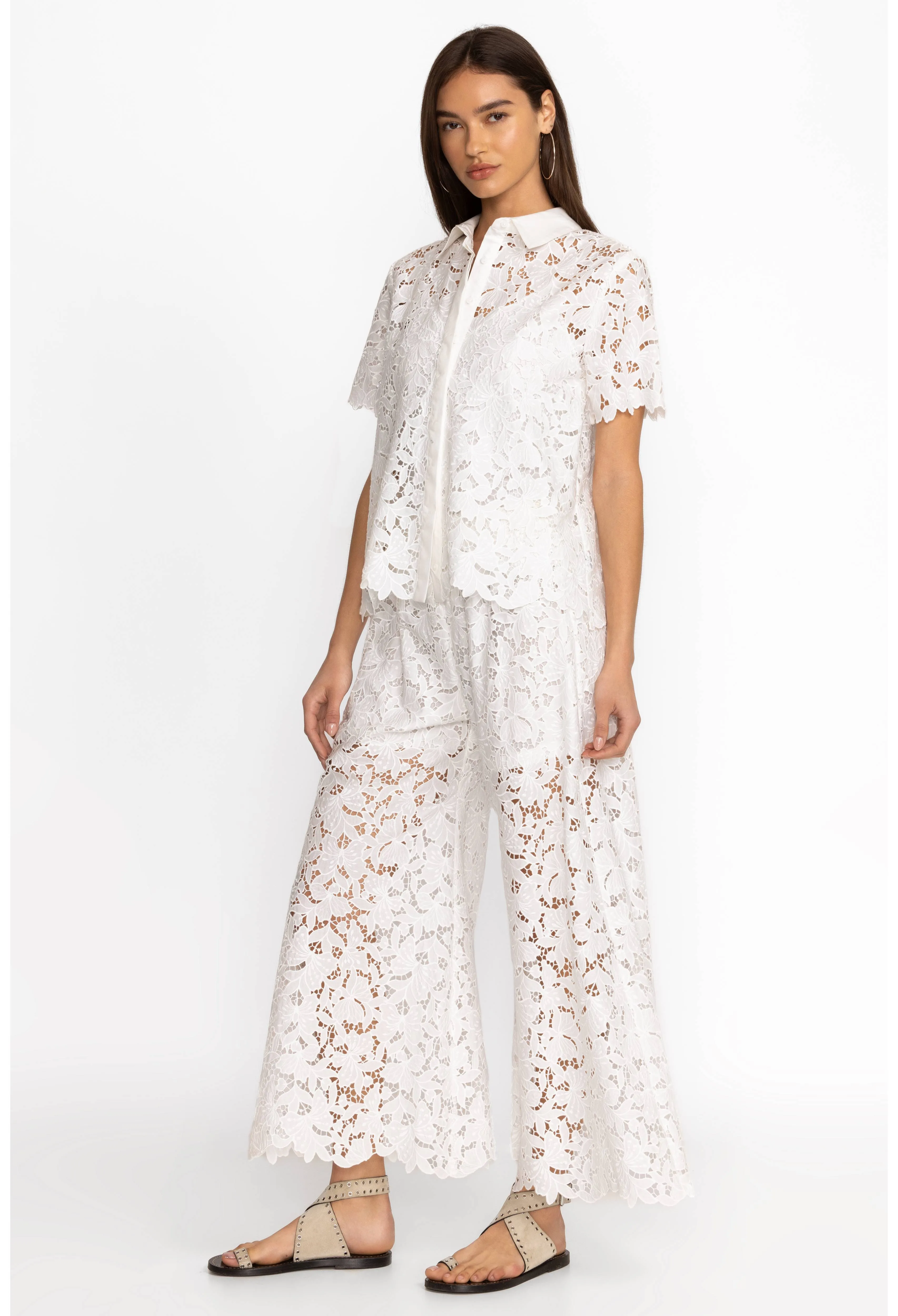 Kitt Lace Easy Pant