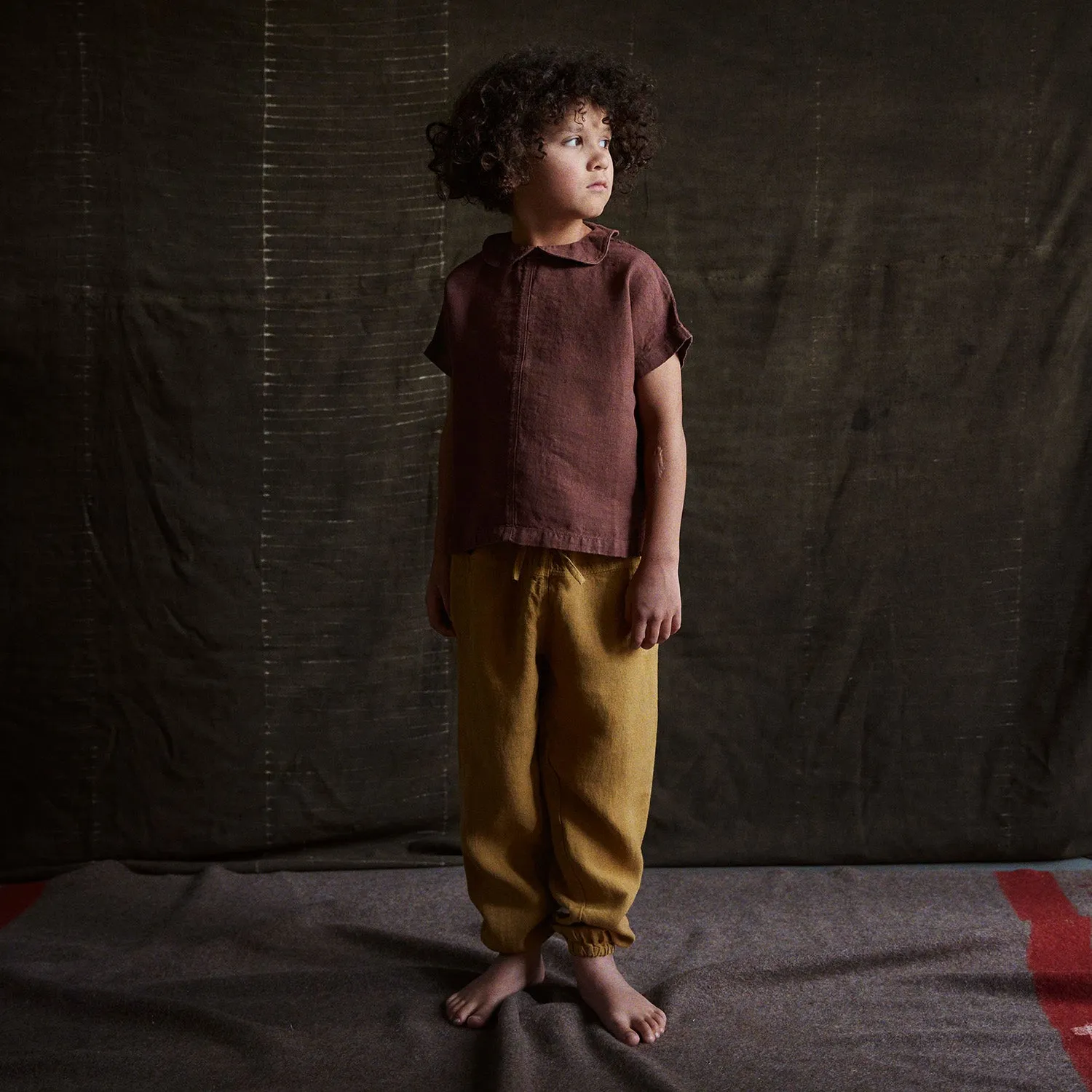 Linden Trousers - Linen - Cumin