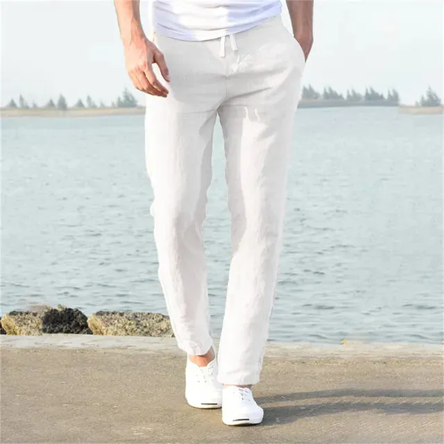 Linen Summer Trousers: Ben