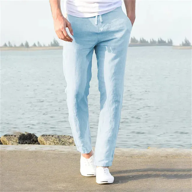 Linen Summer Trousers: Ben