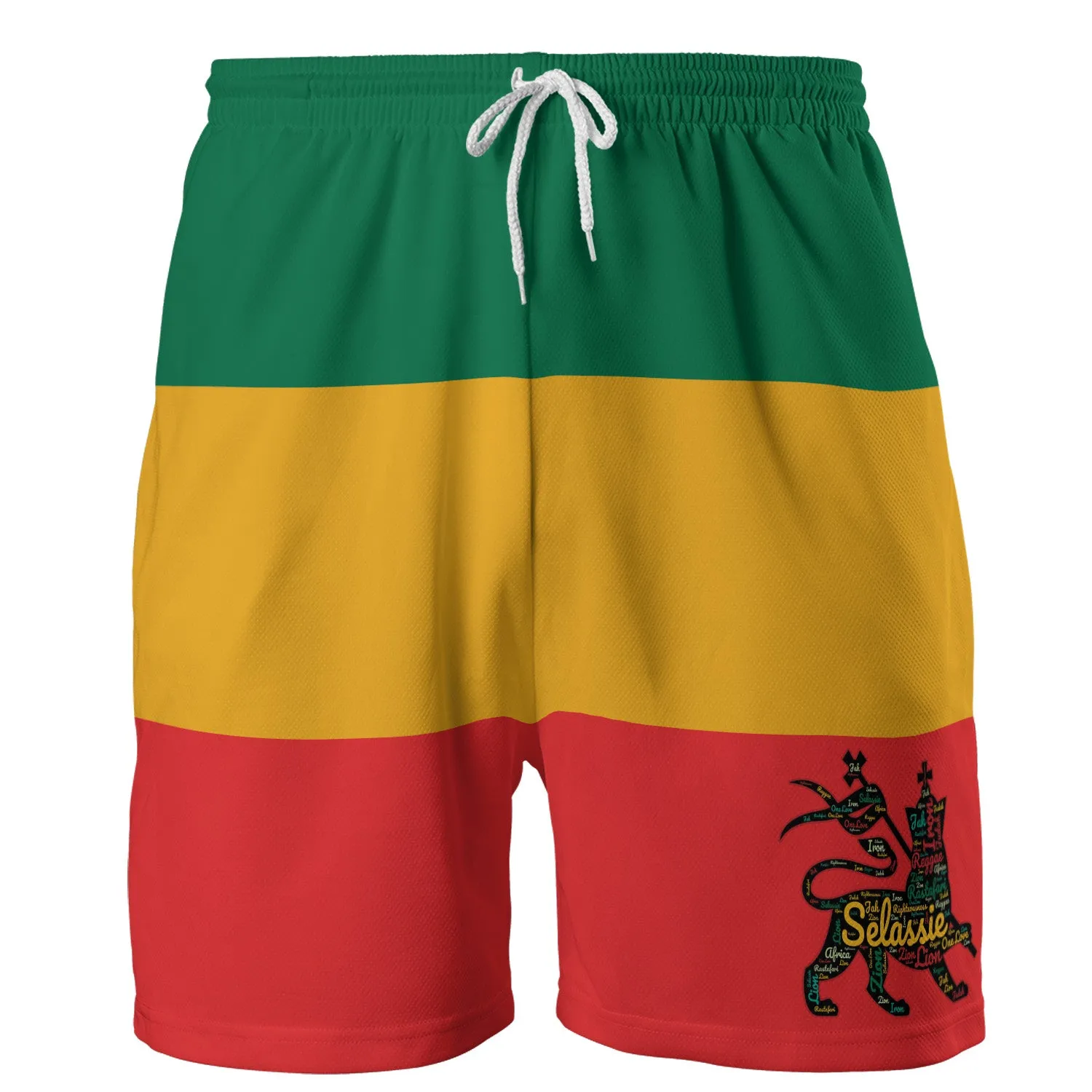 Lion Of Judah Athletic Shorts