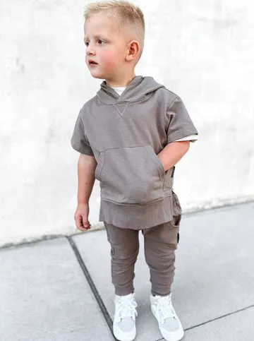 Little Bipsy Joggers - Mushroom