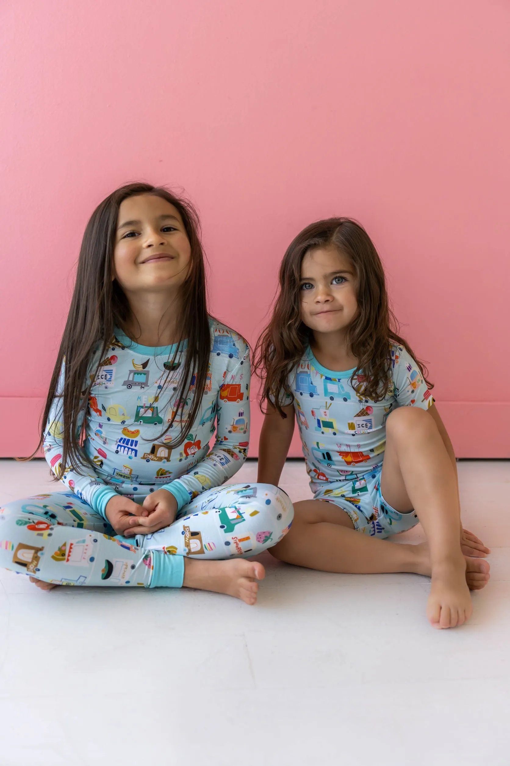 Little Sleepies Food Trucks L/S 2pc Pajama Set