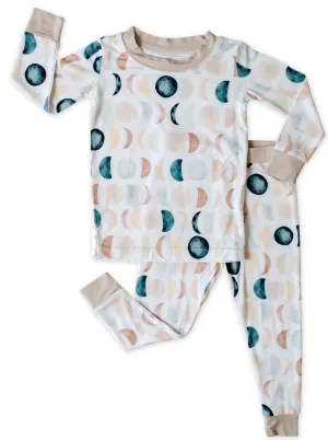 Little Sleepies Luna Neutrals Bamboo 2pc Pajama Set