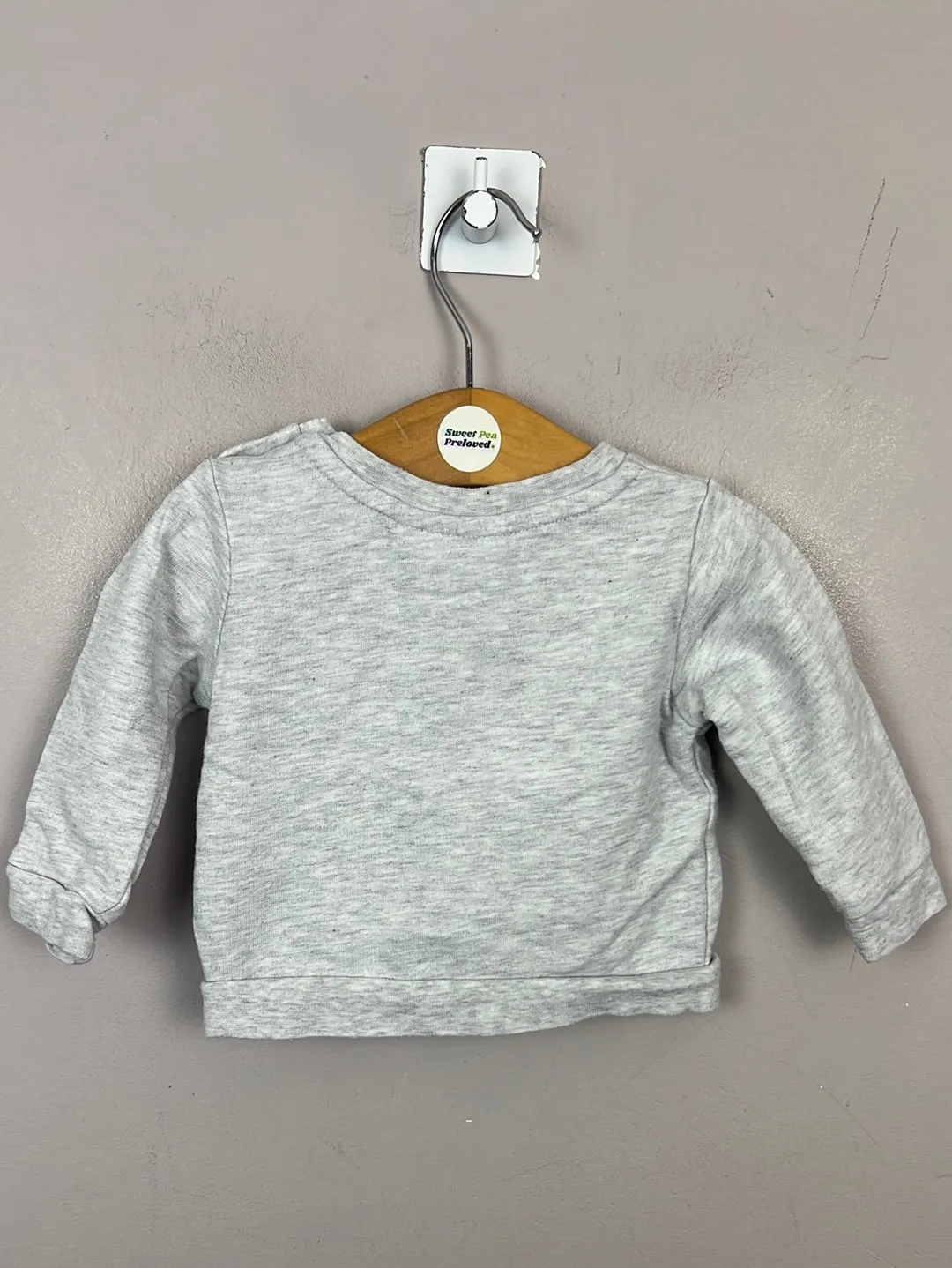 Little White Company dinosaur sweatshirt set 3-6m