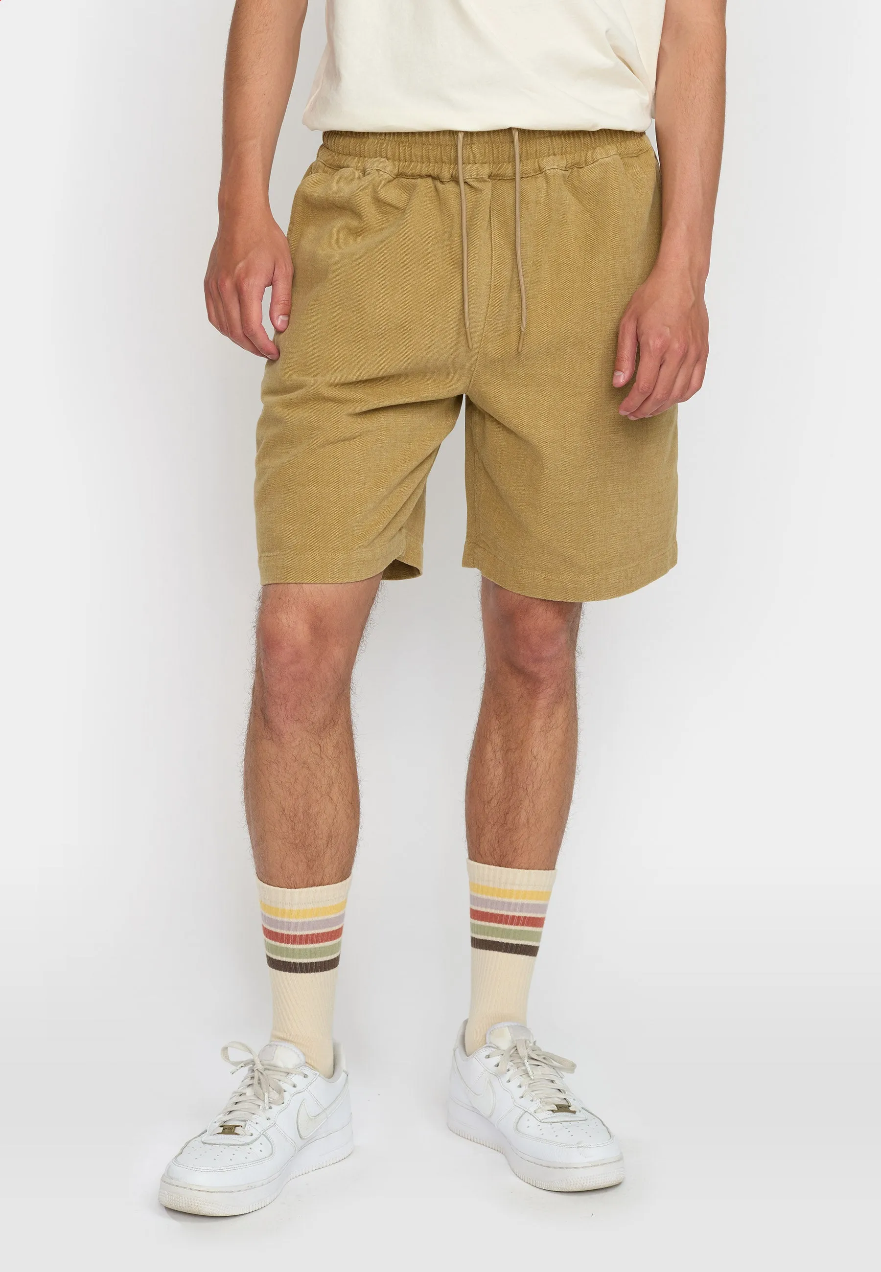 Long Casual Shorts / 4054 - Lightbrown