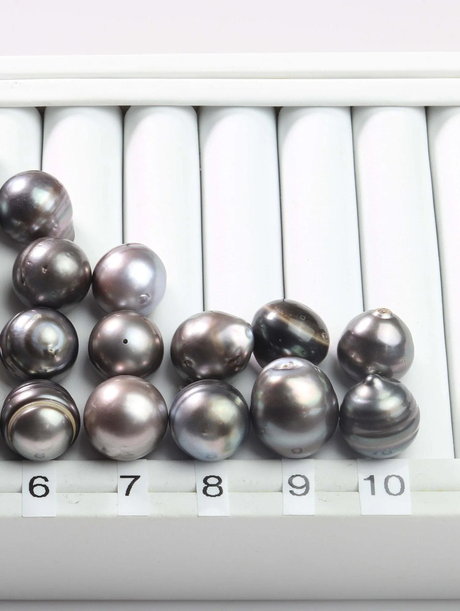 Loose Baroque Tahitian Pearl Sets, Pick you Pearls! (BTLP032)